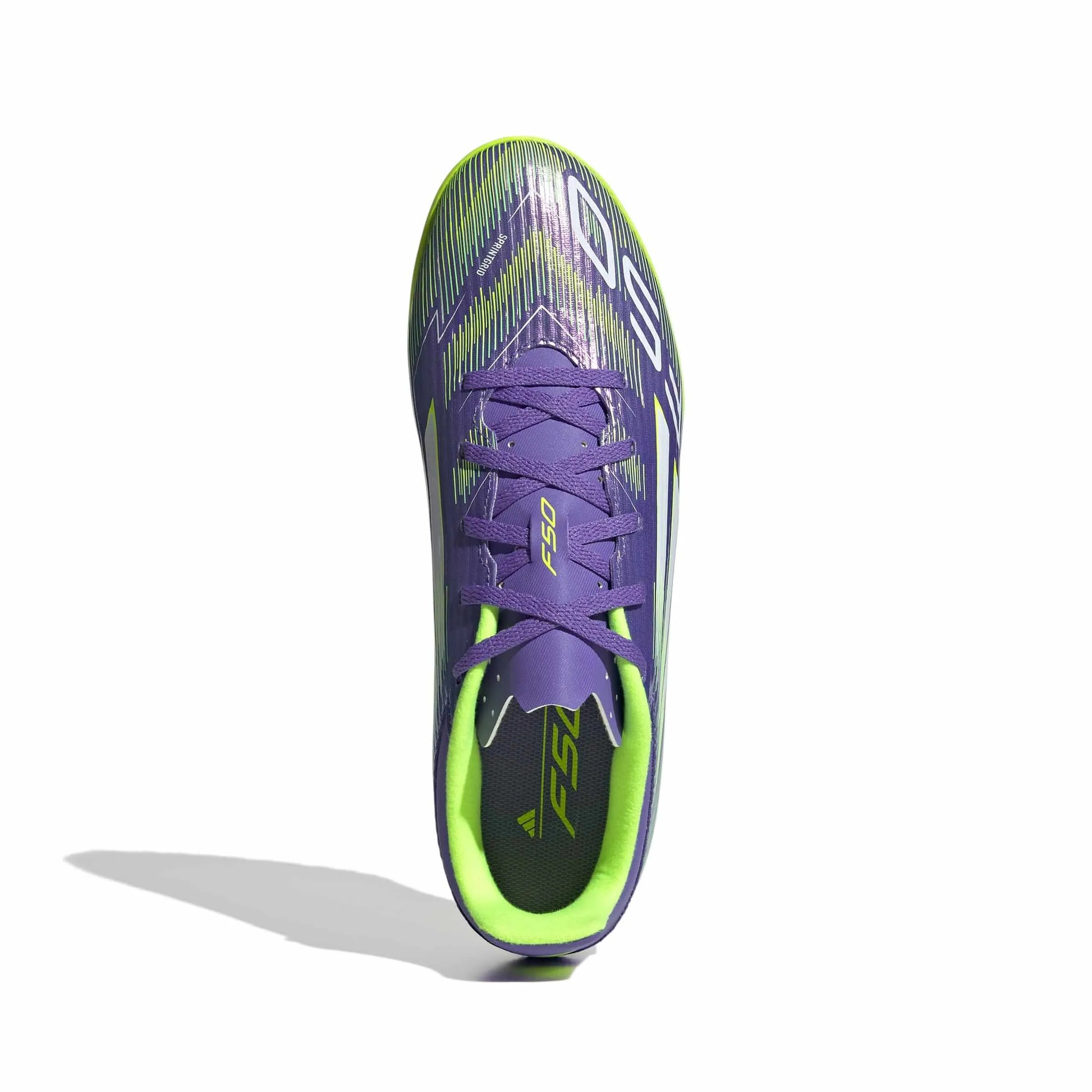 adidas F50 Club Turf Soccer Shoes - Radiant Blaze Pack (FA25) (Top)