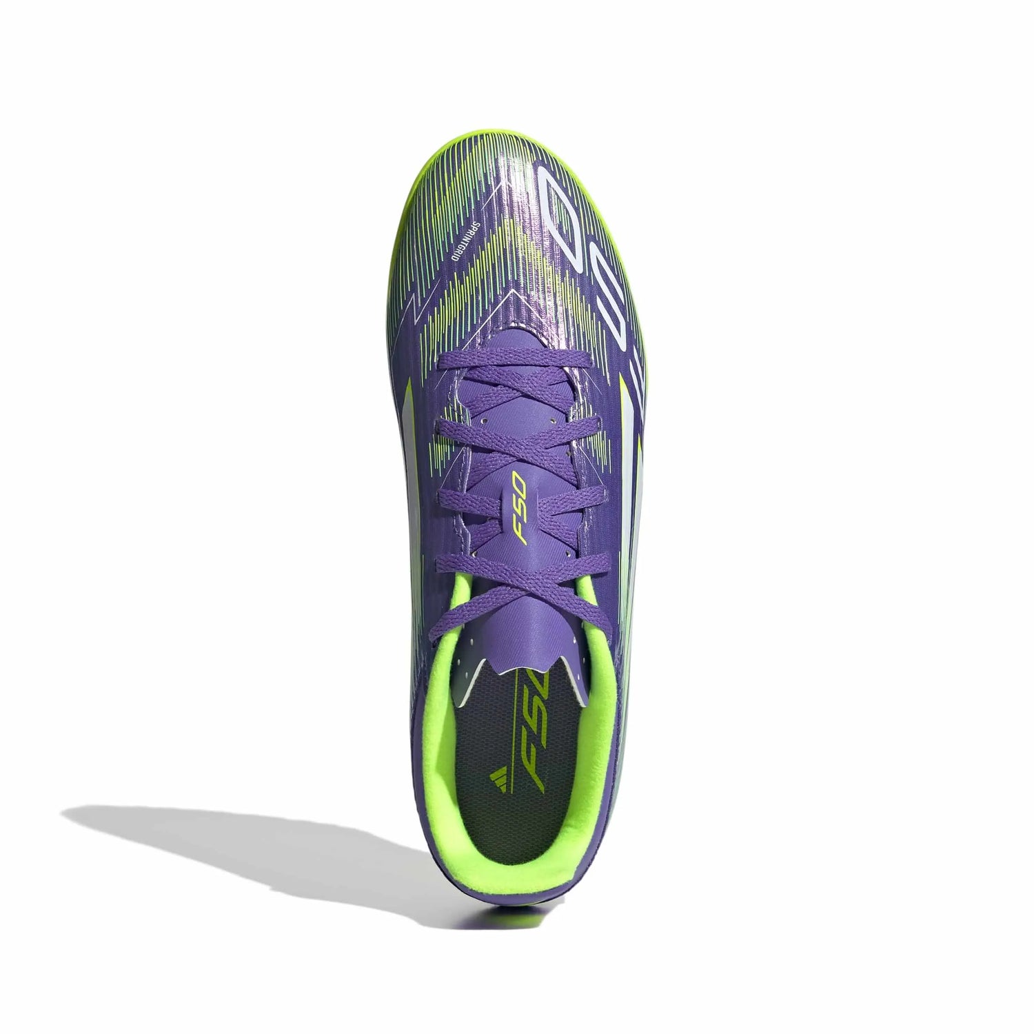 adidas F50 Club Turf Soccer Shoes - Radiant Blaze Pack (FA25) (Top)