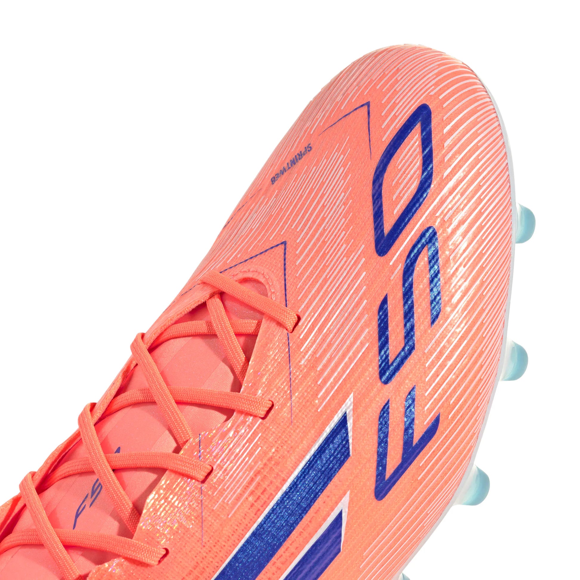 adidas F50 Elite Artificial Grass Soccer Cleats - Coral Blaze Pack (FA25) (Detail 1)