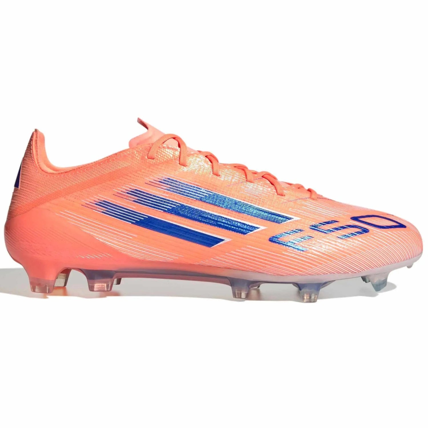 adidas F50 Elite Firm Ground Soccer Cleats - Coral Blaze Pack (FA25) (Side 1)
