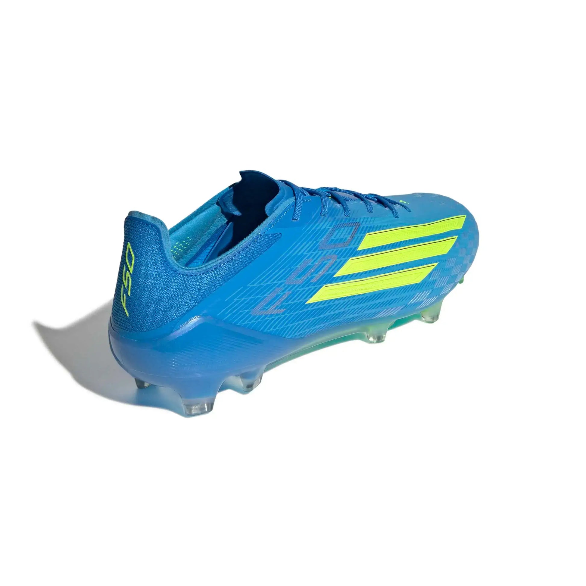 adidas F50 Elite Firm Ground Soccer Cleats - Ice Cold Precision Pack (SP26) (Lateral - Back)