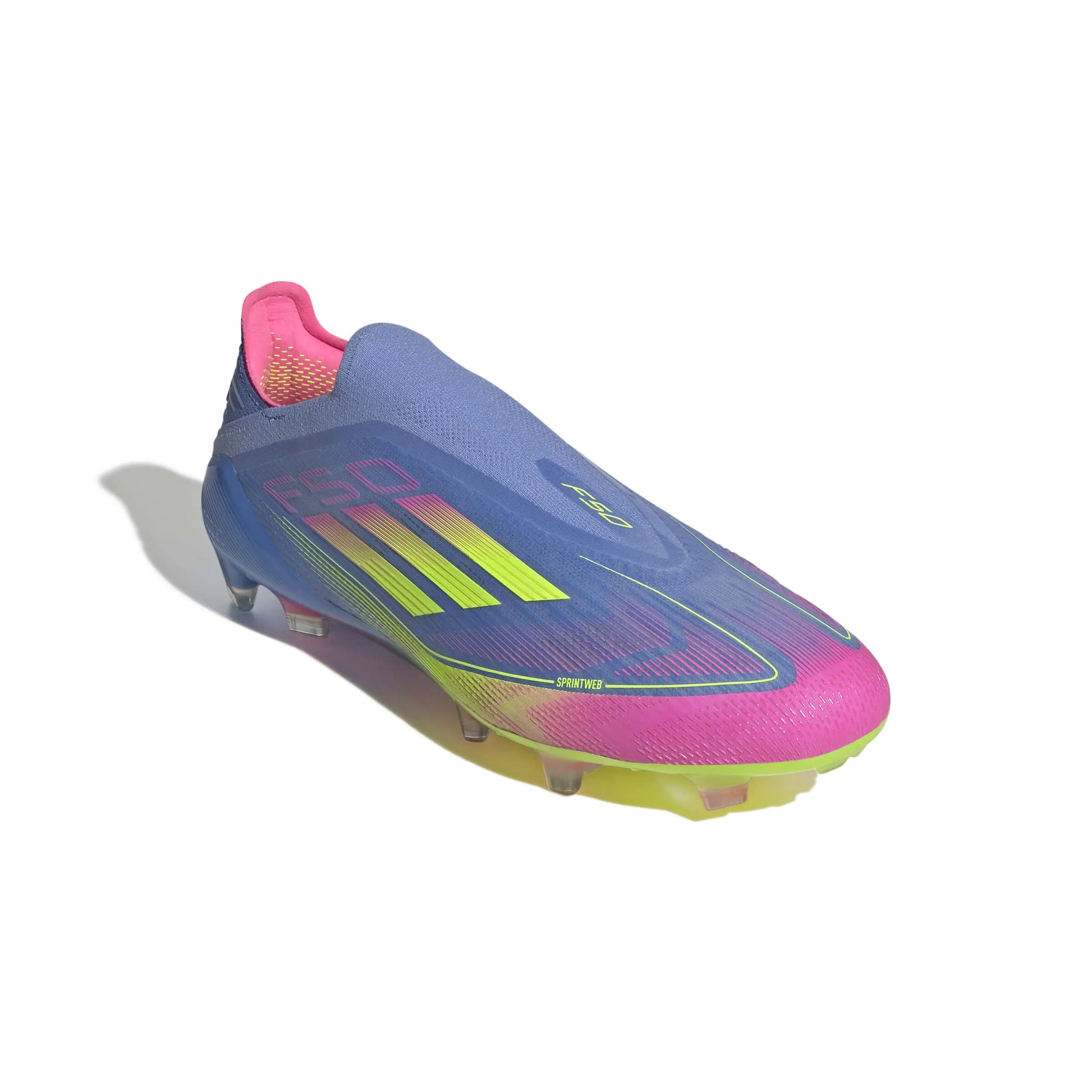 adidas F50 Elite Laceless Firm Ground Soccer Cleats - Celestial Victory Pack (SP25) (Lateral - Front)