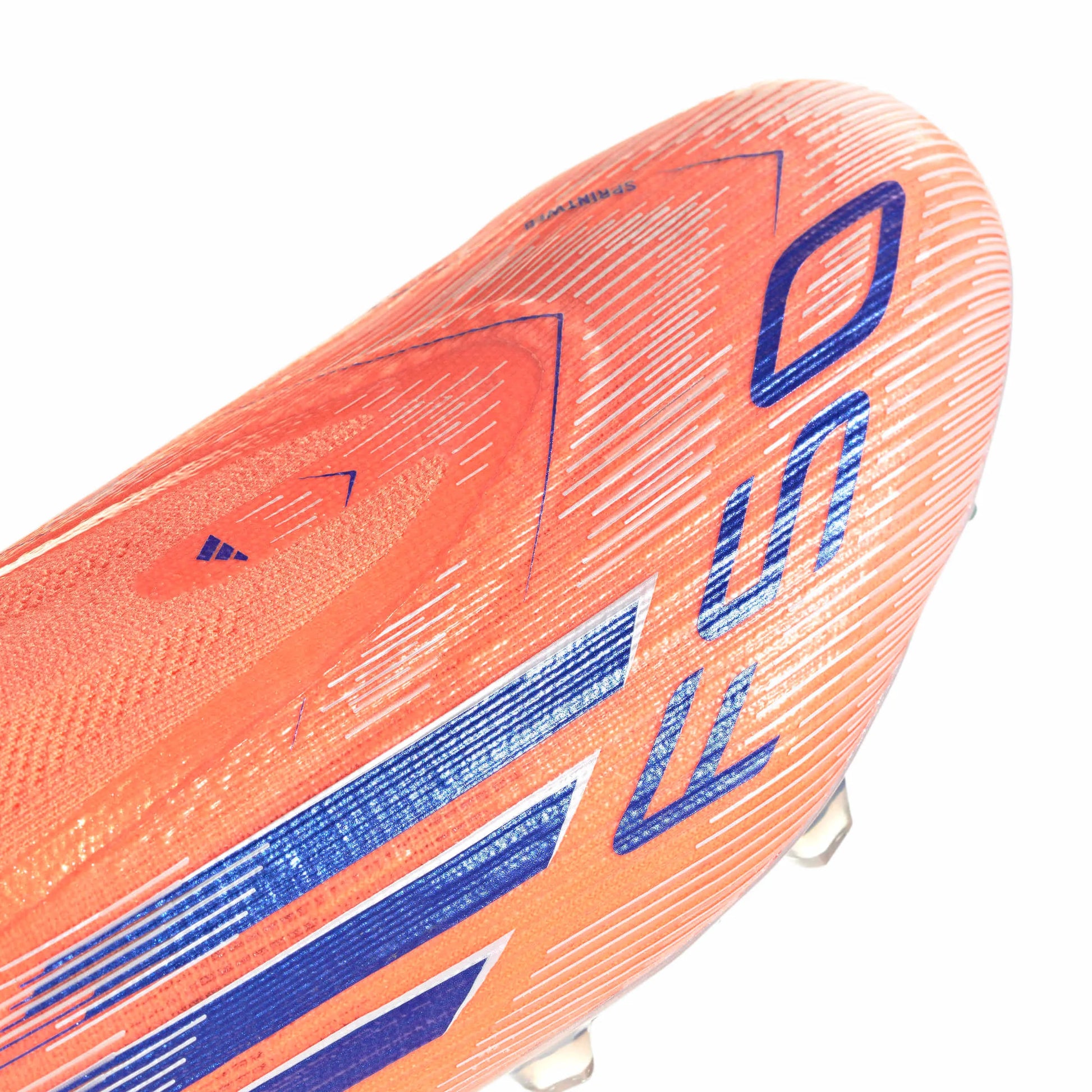 adidas F50 Elite Laceless Firm Ground Soccer Cleats - Coral Blaze Pack (FA25) (Detail 1)