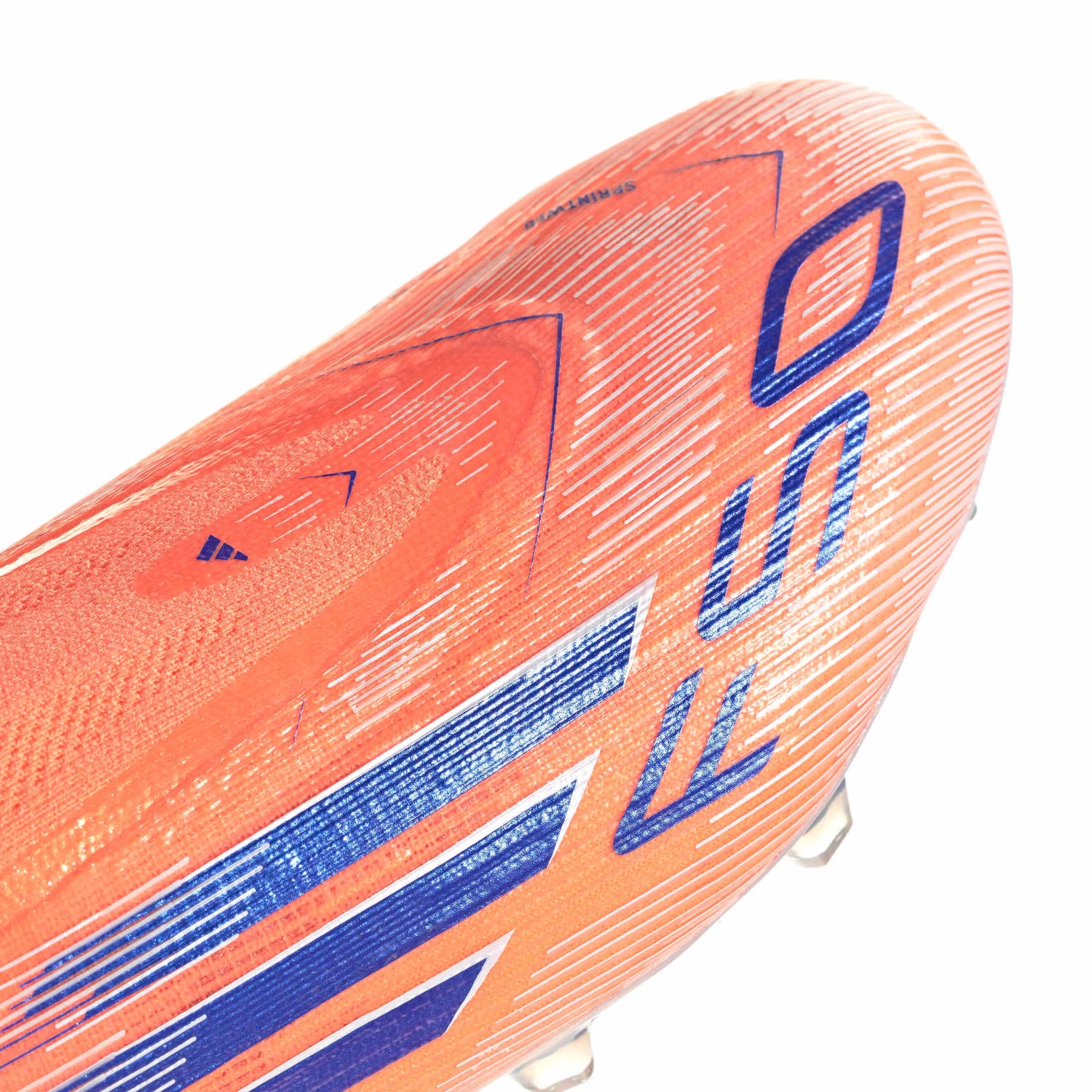 adidas F50 Elite Laceless Firm Ground Soccer Cleats - Coral Blaze Pack (FA25) (Detail 1)