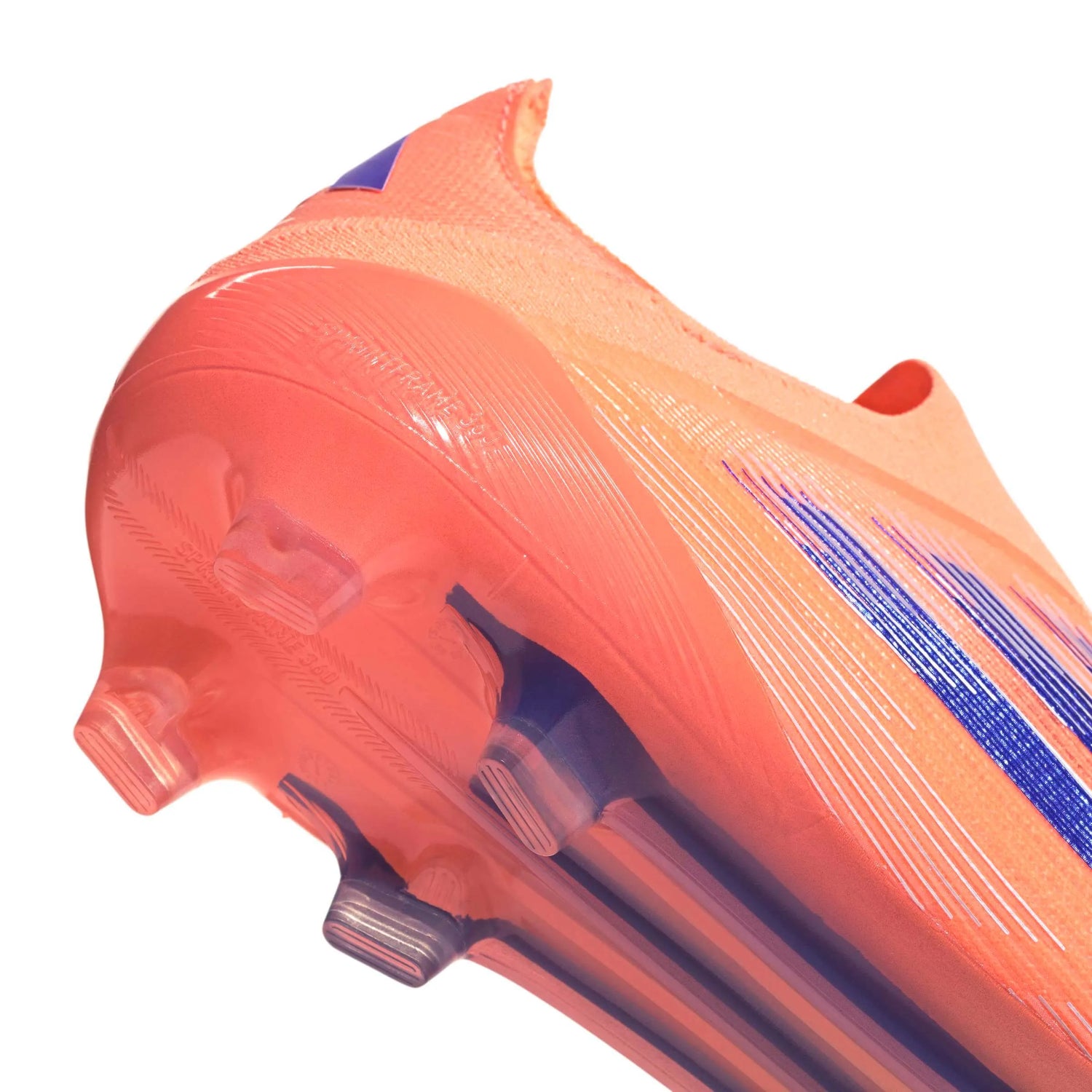 adidas F50 Elite Laceless Firm Ground Soccer Cleats - Coral Blaze Pack (FA25) (Detail 2)