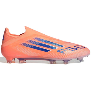 adidas F50 Elite Laceless Firm Ground Soccer Cleats - Coral Blaze Pack (FA25) (Side 1)