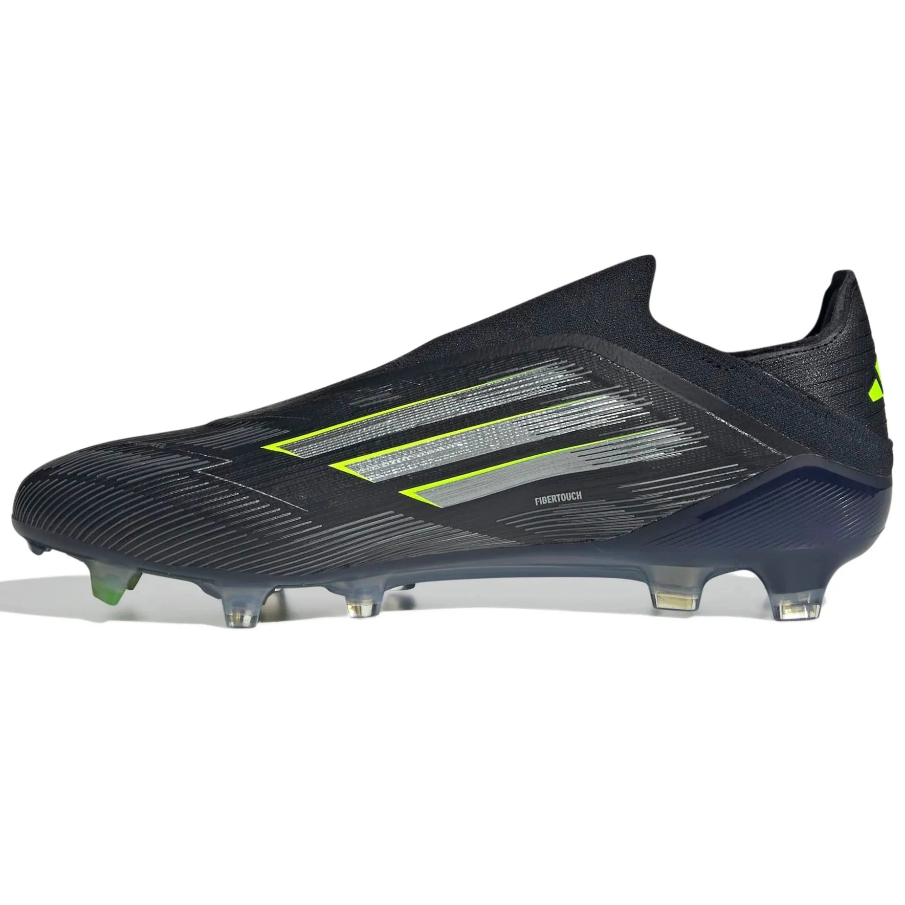 adidas F50 Elite Laceless Firm Ground Soccer Cleats - Electric Stealth Pack (FA25) (Side 2)