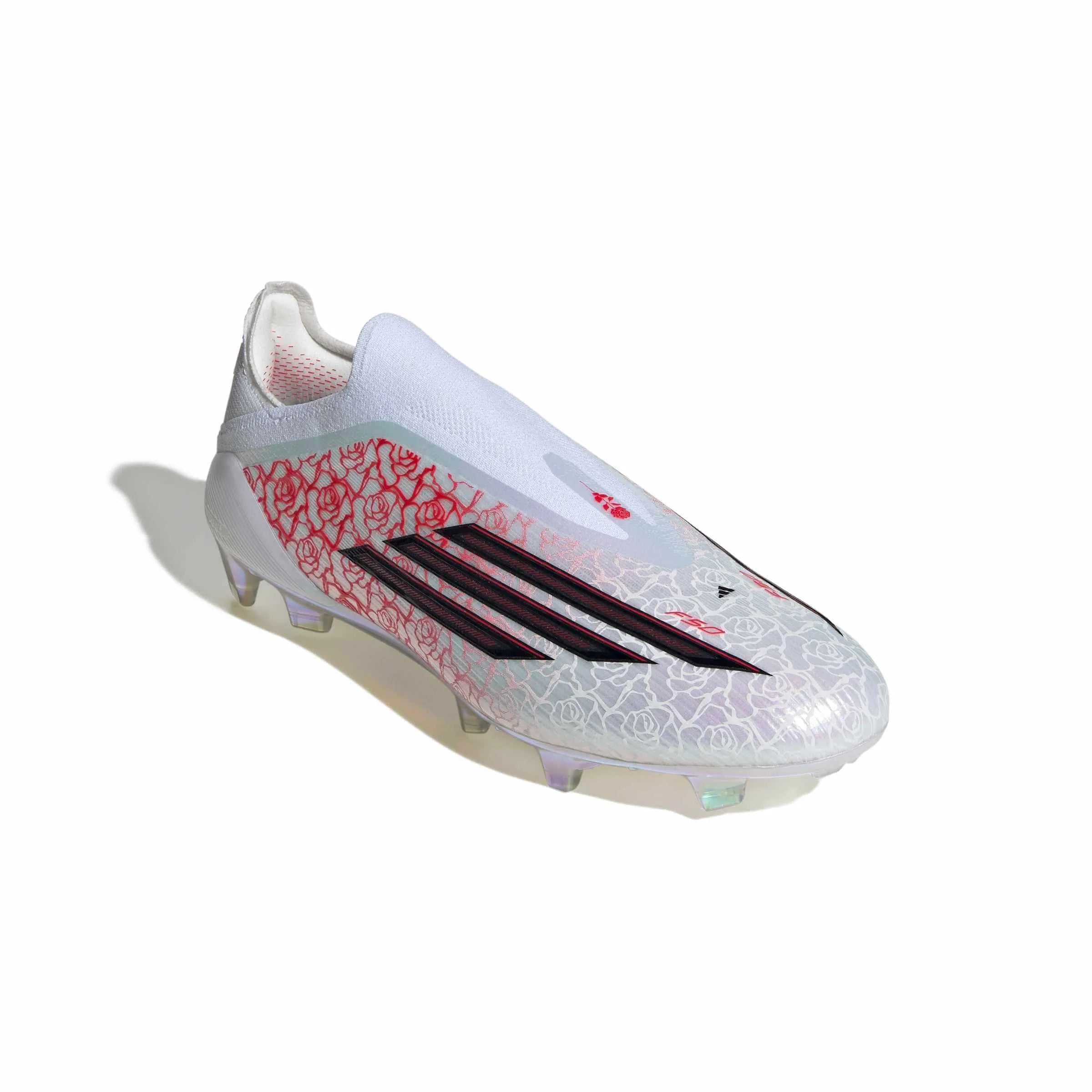 adidas F50 Elite Laceless Firm Ground Soccer Cleats - Lamine Yamal Pack (SP26) (Lateral - Front)