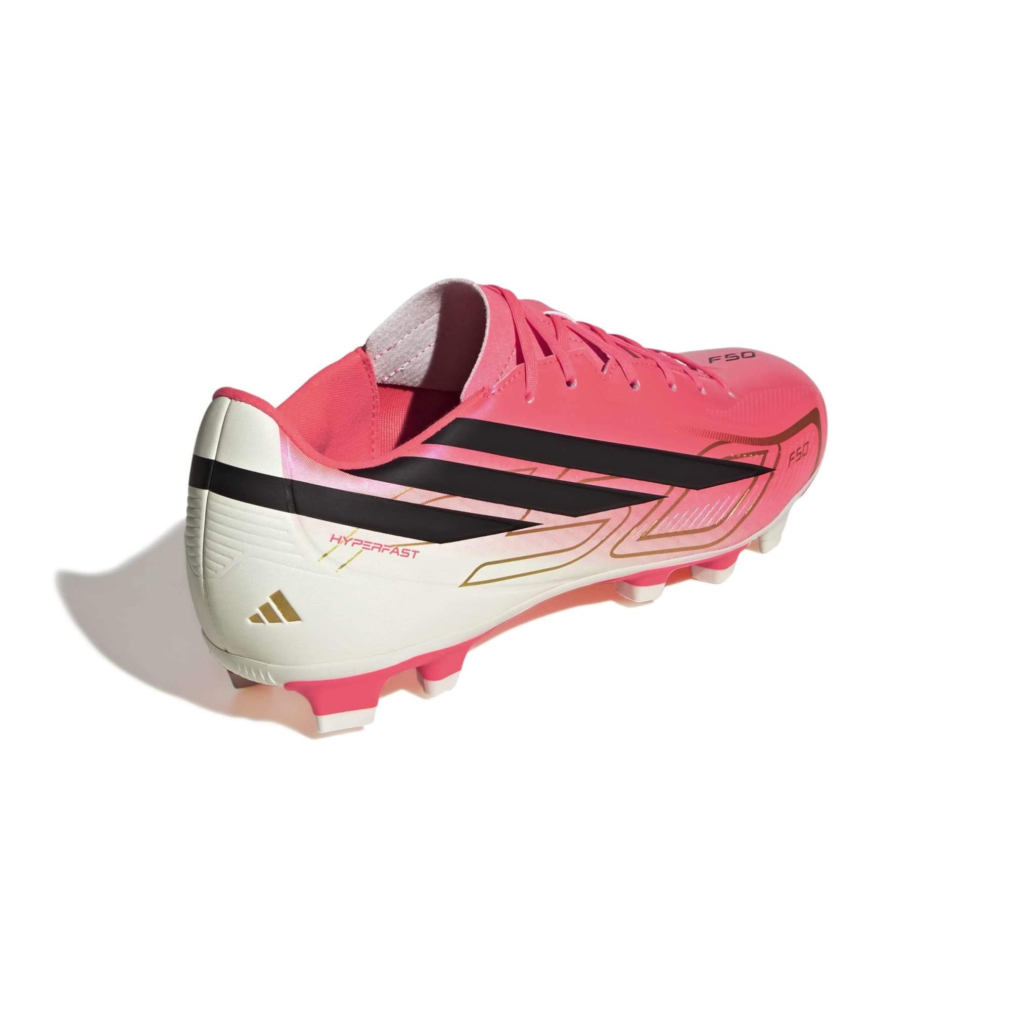 adidas F50 Hyperfast Club Firm-Multi Ground Soccer Cleats - Road To Glory Pack (SP26) (Lateral - Back)
