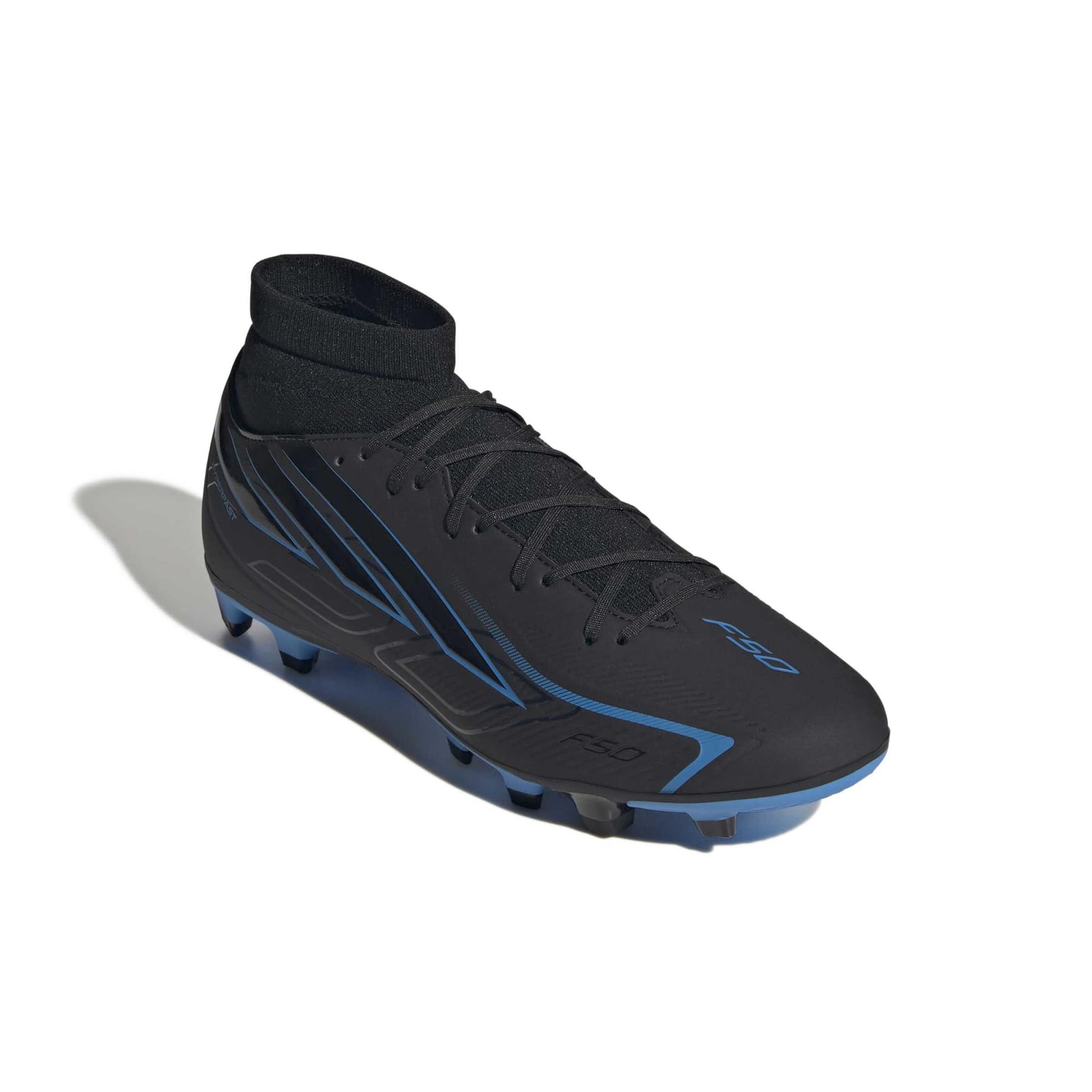 adidas F50 Hyperfast Club Mid Firm-Multi Ground Soccer Cleats - Immortal DNA Pack (FA26) (Lateral - Front)