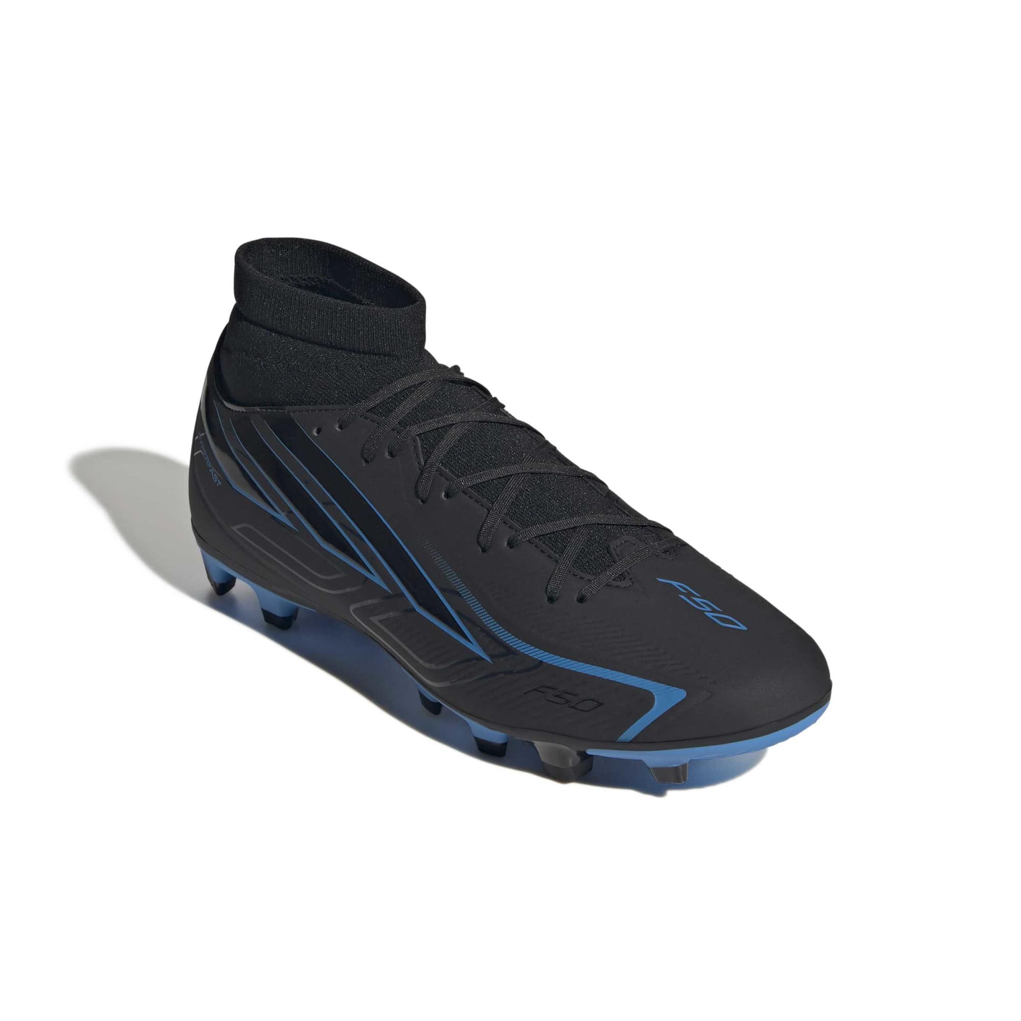 adidas F50 Hyperfast Club Mid Firm-Multi Ground Soccer Cleats - Immortal DNA Pack (FA26) (Lateral - Front)