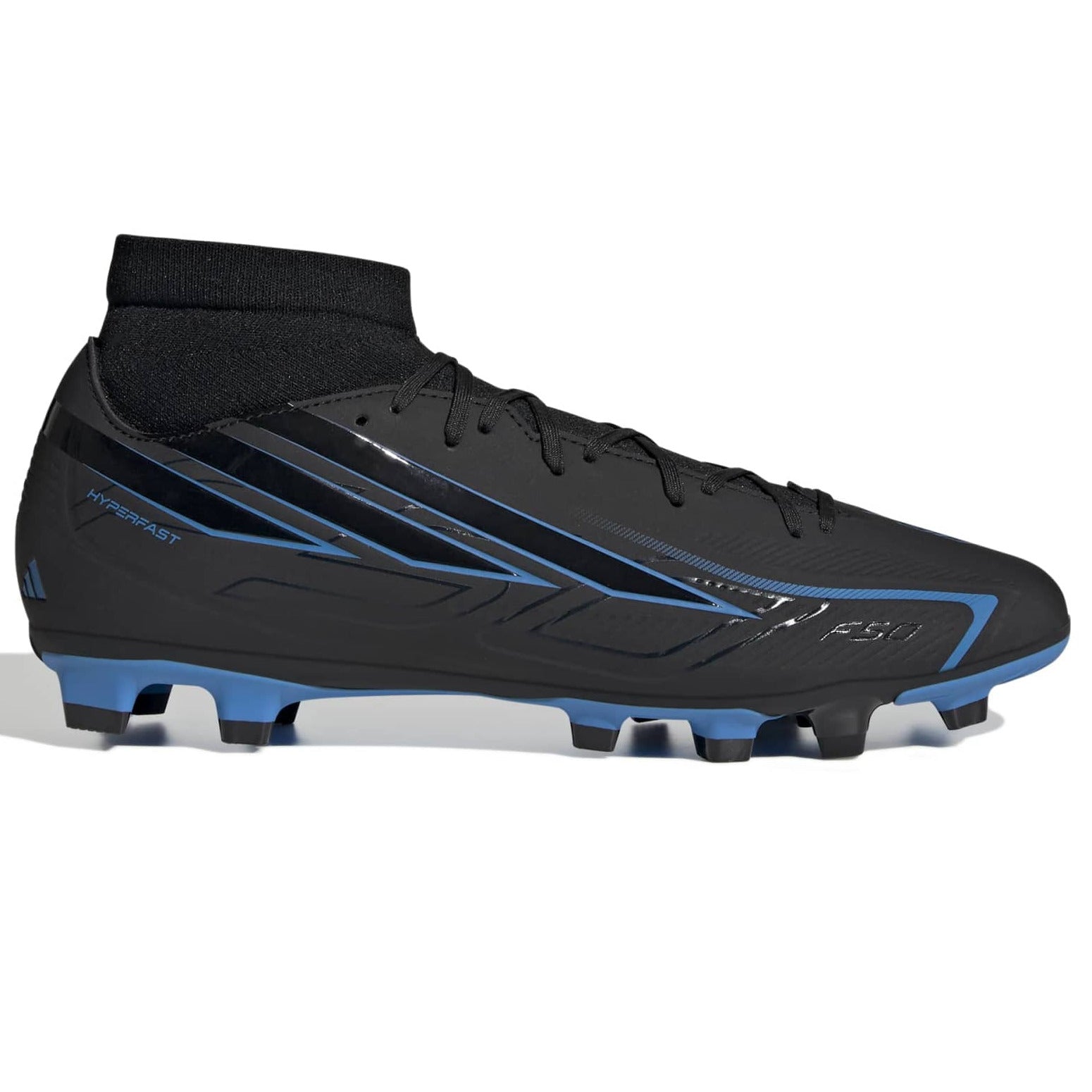 adidas F50 Hyperfast Club Mid Firm-Multi Ground Soccer Cleats - Immortal DNA Pack (FA26) (Side 1)