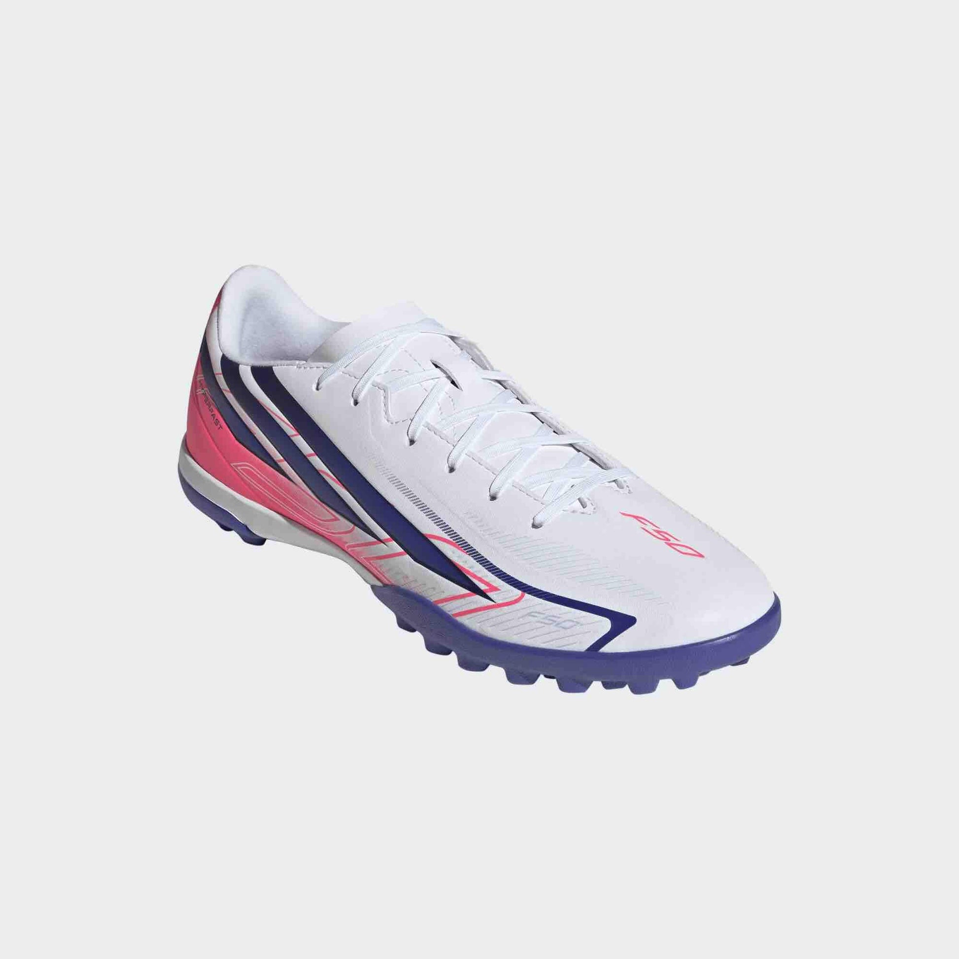 adidas F50 Hyperfast Club Turf Soccer Shoes - Chaos Vs Control Pack (FA26) (Lateral - Front)