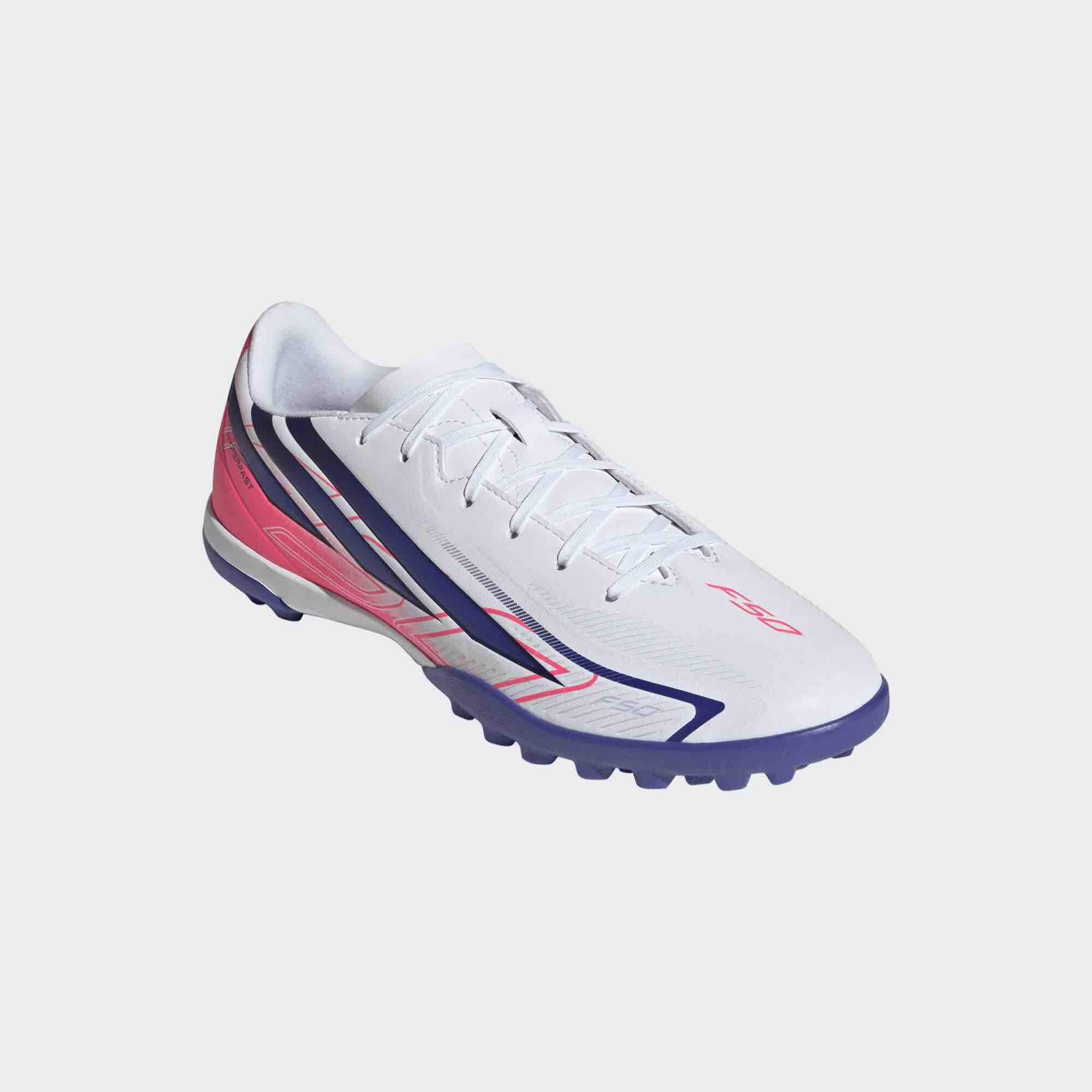 adidas F50 Hyperfast Club Turf Soccer Shoes - Chaos Vs Control Pack (FA26) (Lateral - Front)