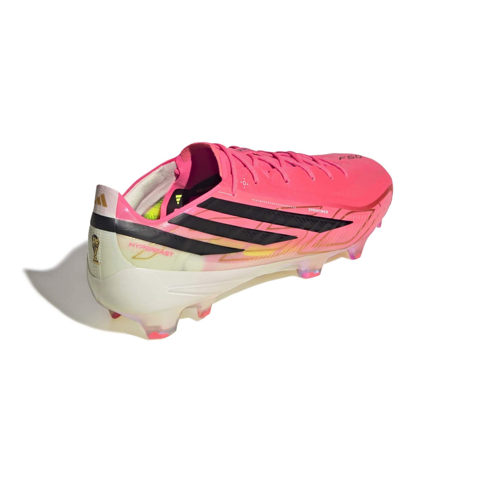 adidas F50 Hyperfast Elite Firm Ground Soccer Cleats - Road To Glory Pack (SP26) (Lateral - Back)