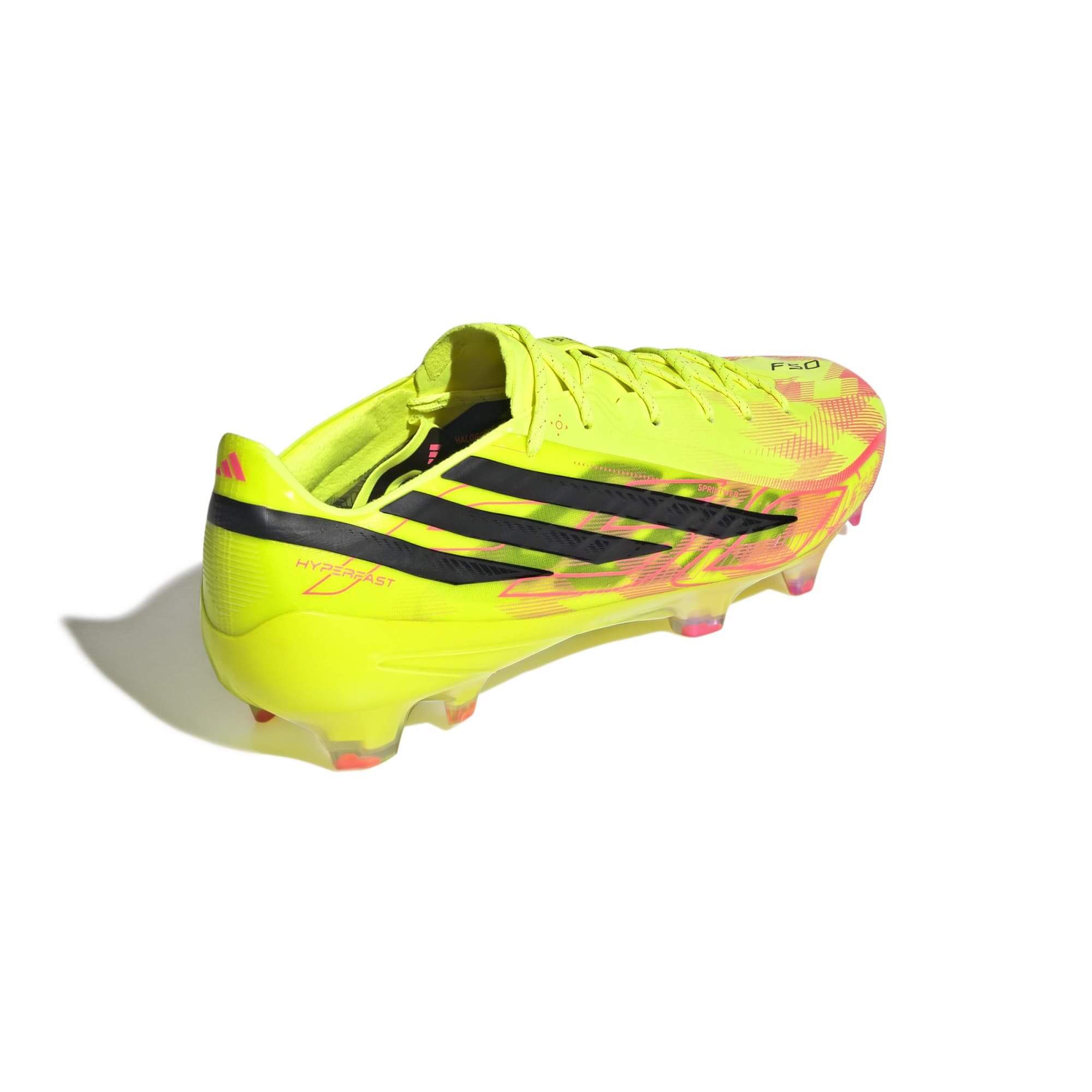adidas F50 Hyperfast Elite Firm Ground Soccer Cleats (Lateral - Back)