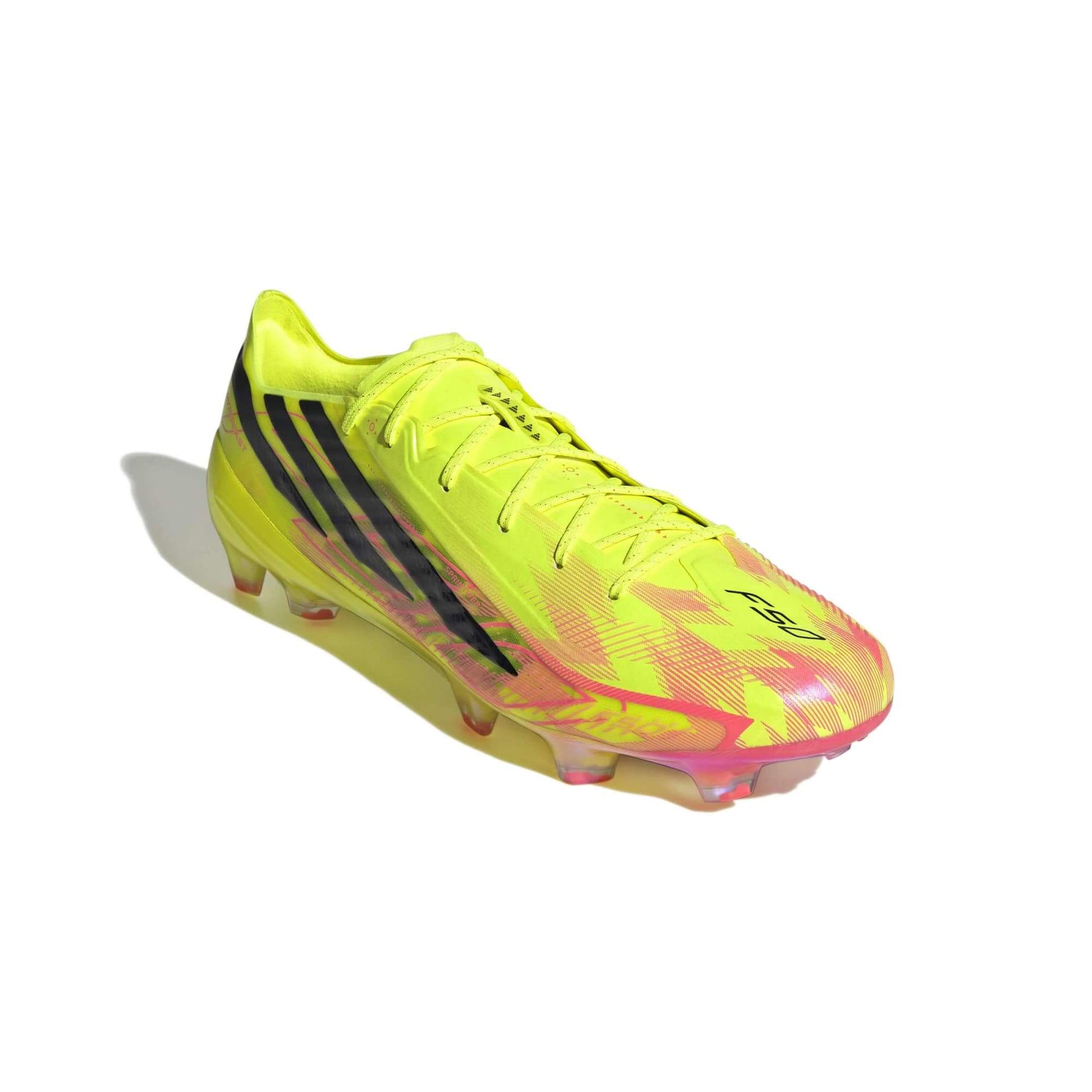 adidas F50 Hyperfast Elite Firm Ground Soccer Cleats (Lateral - Front)