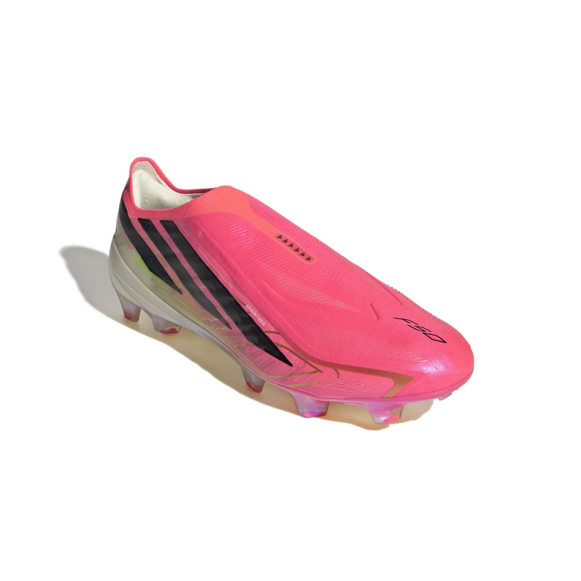 adidas F50 Hyperfast Elite Laceless Firm Ground Soccer Cleats - Road To Glory Pack (SP26) (Lateral - Front)