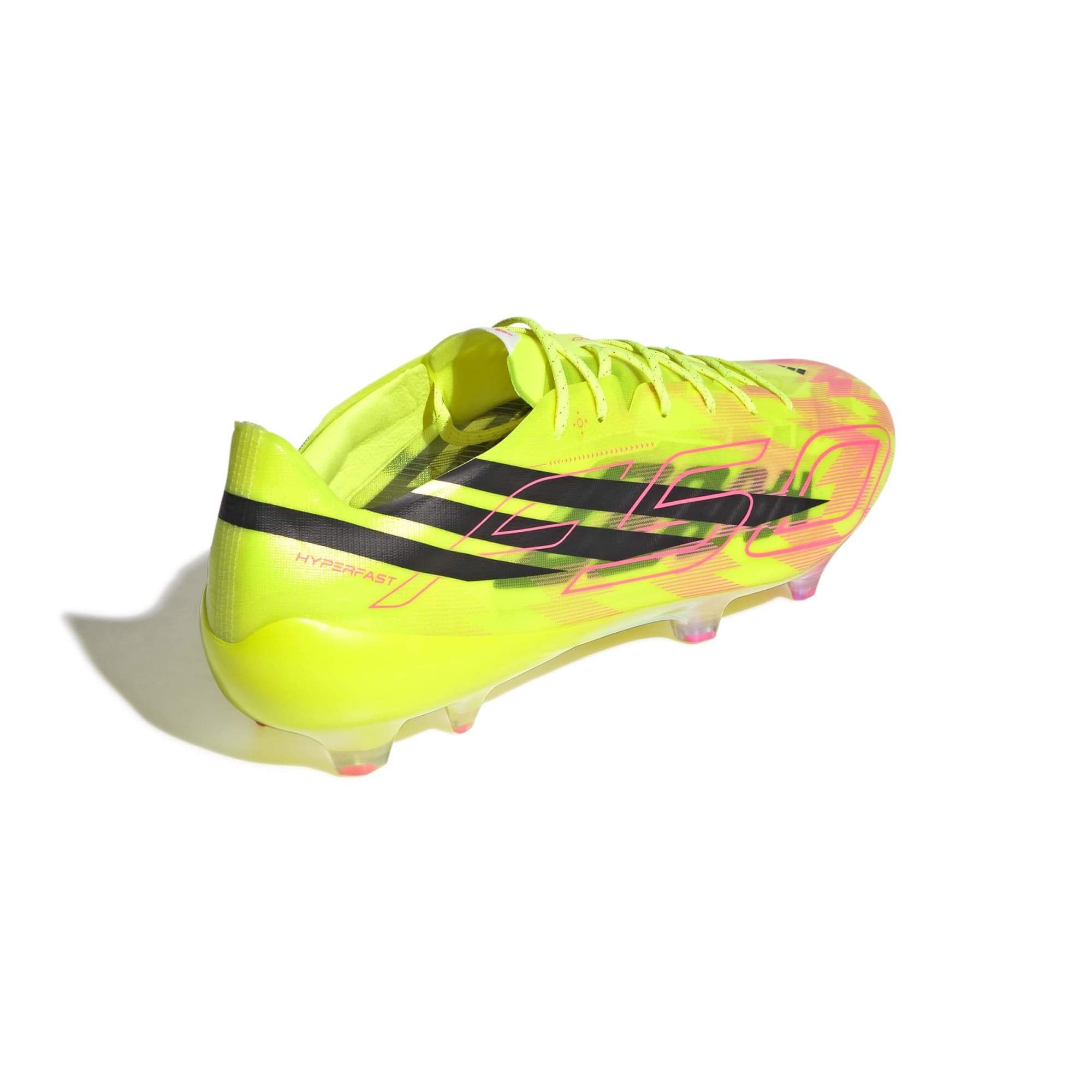adidas F50 Hyperfast Evo Firm Ground Soccer Cleats (Lateral - Back)