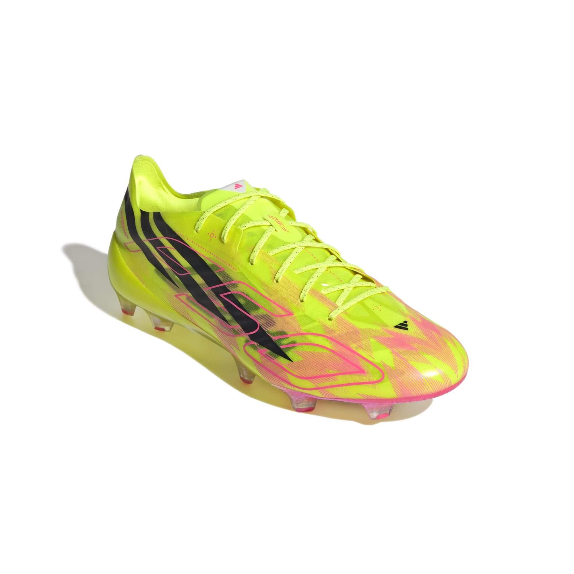 adidas F50 Hyperfast Evo Firm Ground Soccer Cleats (Lateral - Front)