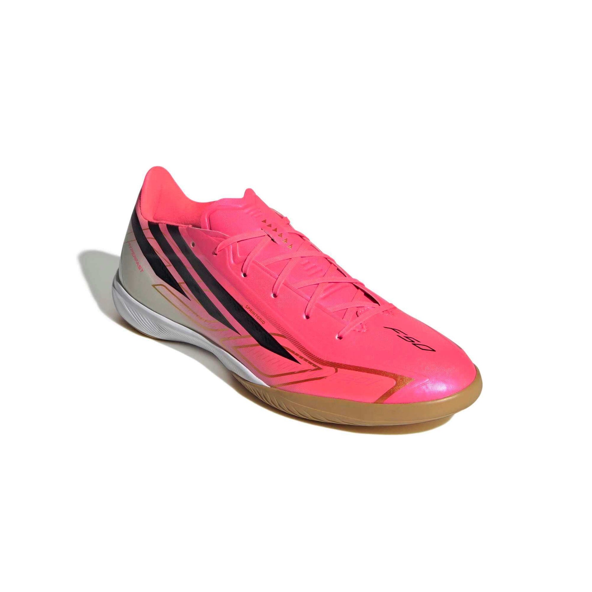 adidas F50 Hyperfast League Indoor Soccer Shoes - Road To Glory Pack (SP26) (Lateral - Front)