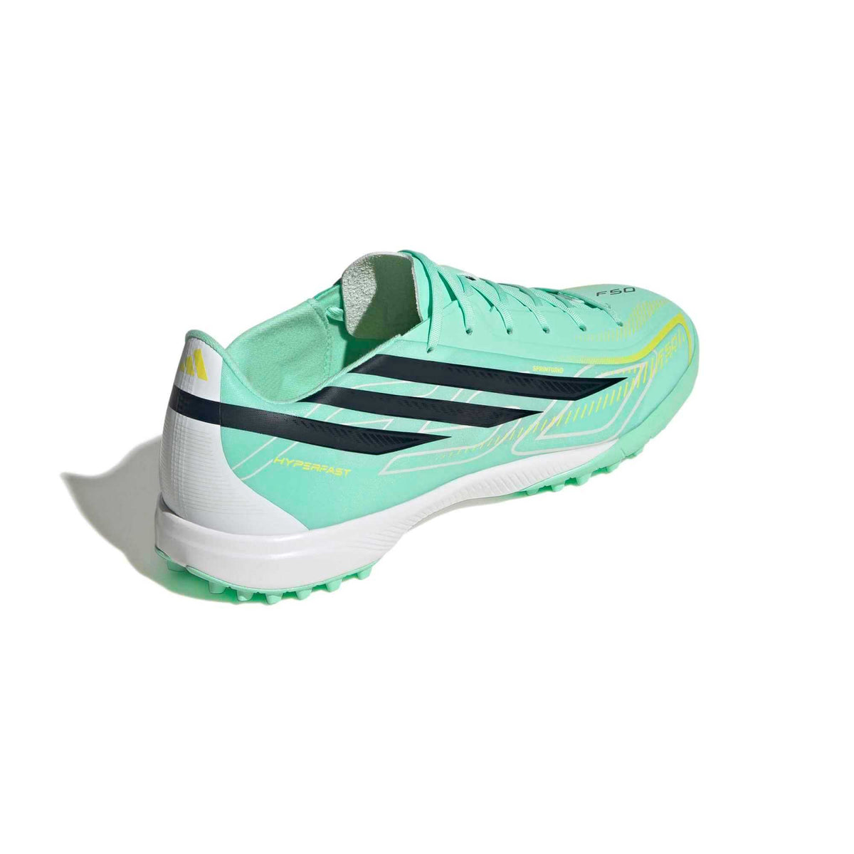 adidas F50 Hyperfast League Turf Soccer Shoes - Final Rush Pack (FA26) (Lateral - Back)