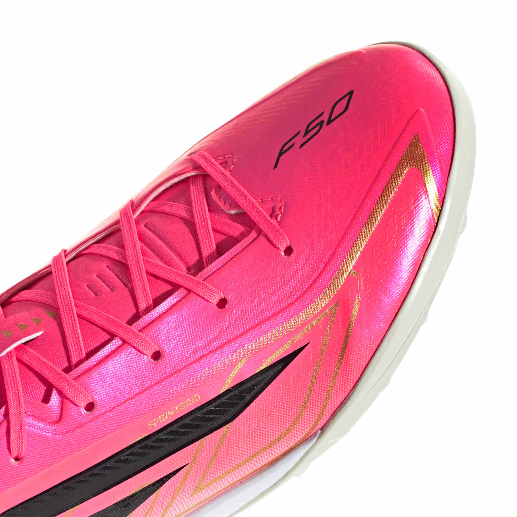 adidas F50 Hyperfast League Turf Soccer Shoes - Road To Glory Pack (SP26) (Detail 1)