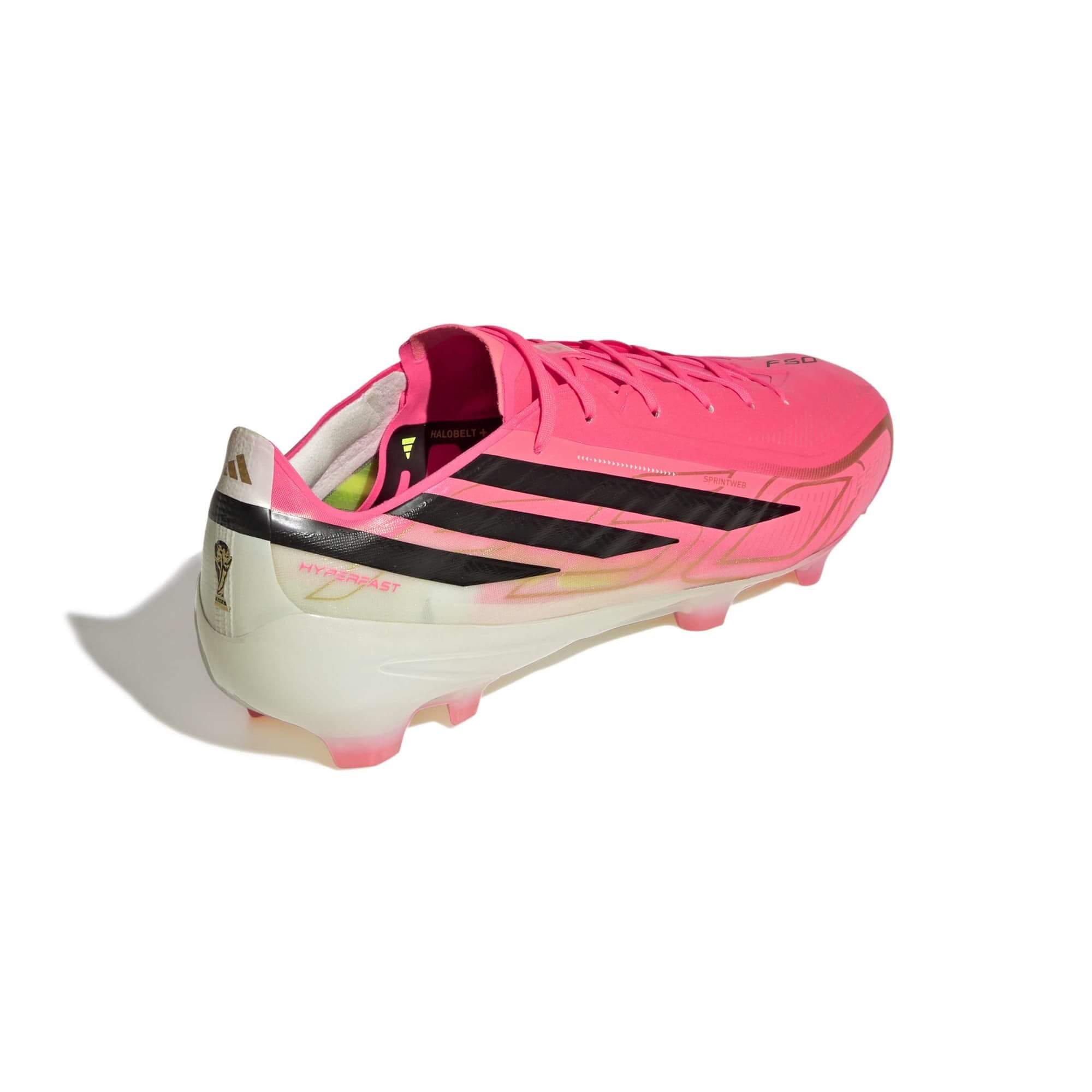 adidas F50 Hyperfast Pro Firm Ground Soccer Cleats - Road To Glory Pack (SP26) (Lateral - Back)