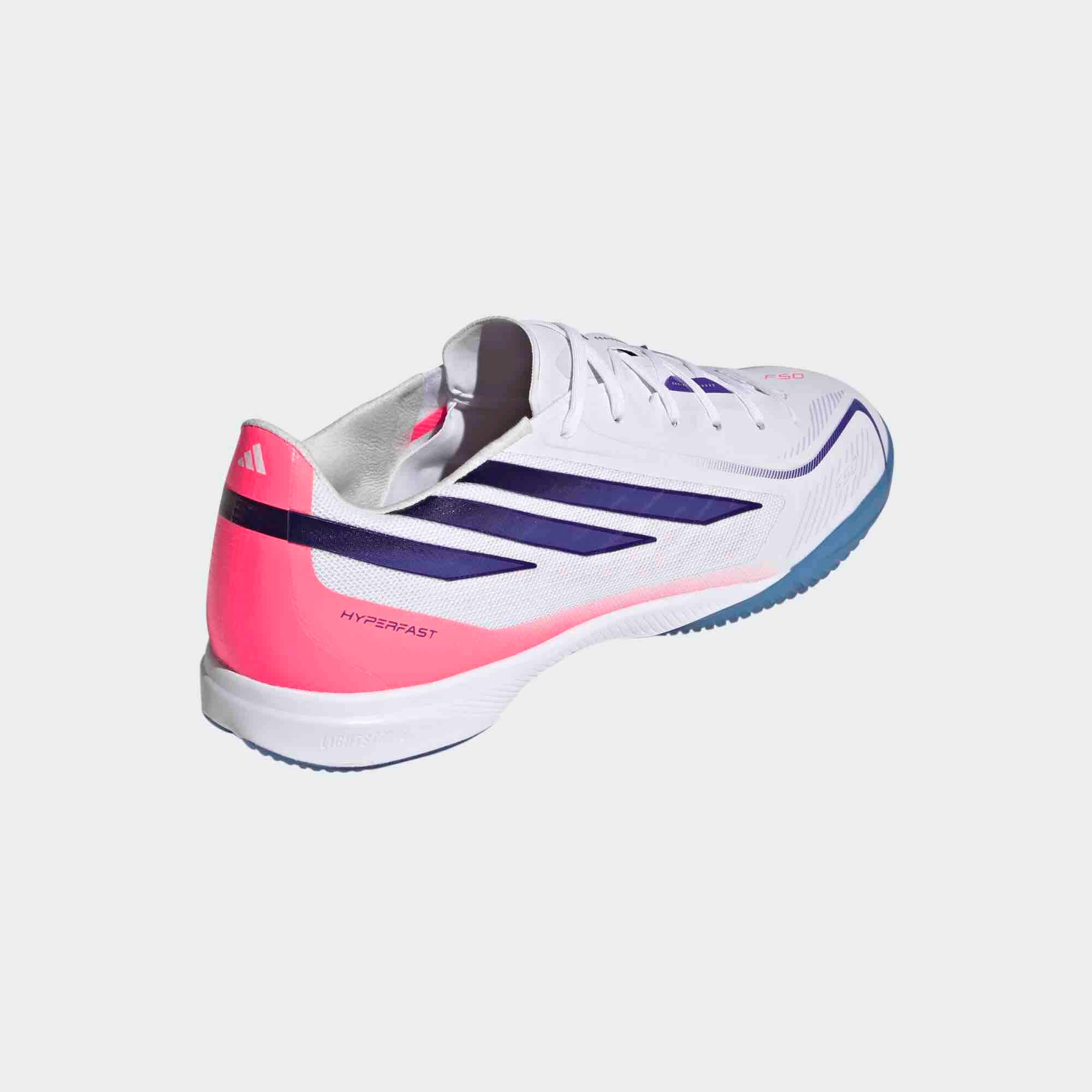 adidas F50 Hyperfast Pro Indoor Soccer Shoes - Chaos Vs Control Pack (FA26) (Lateral - Back)