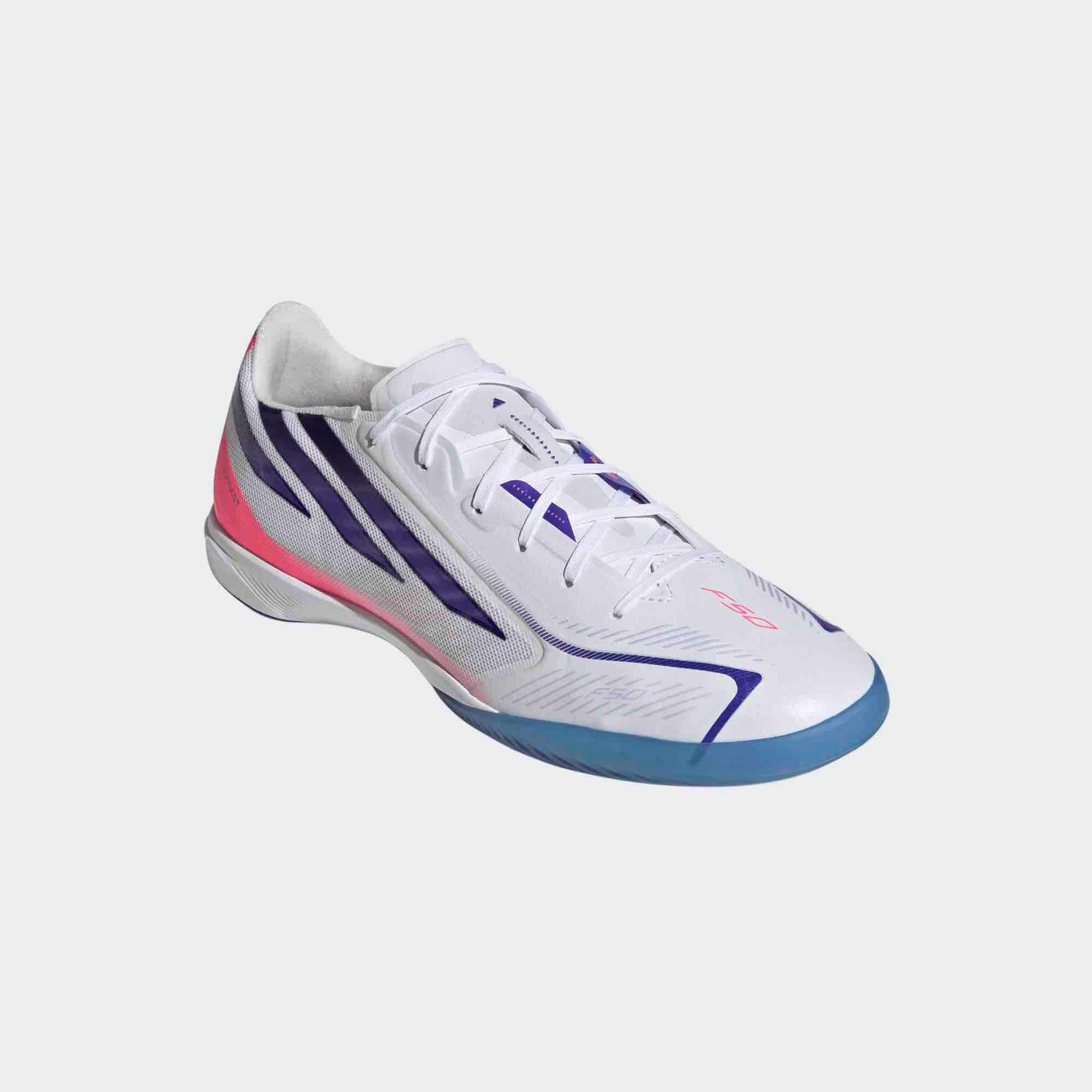 adidas F50 Hyperfast Pro Indoor Soccer Shoes - Chaos Vs Control Pack (FA26) (Lateral - Front)