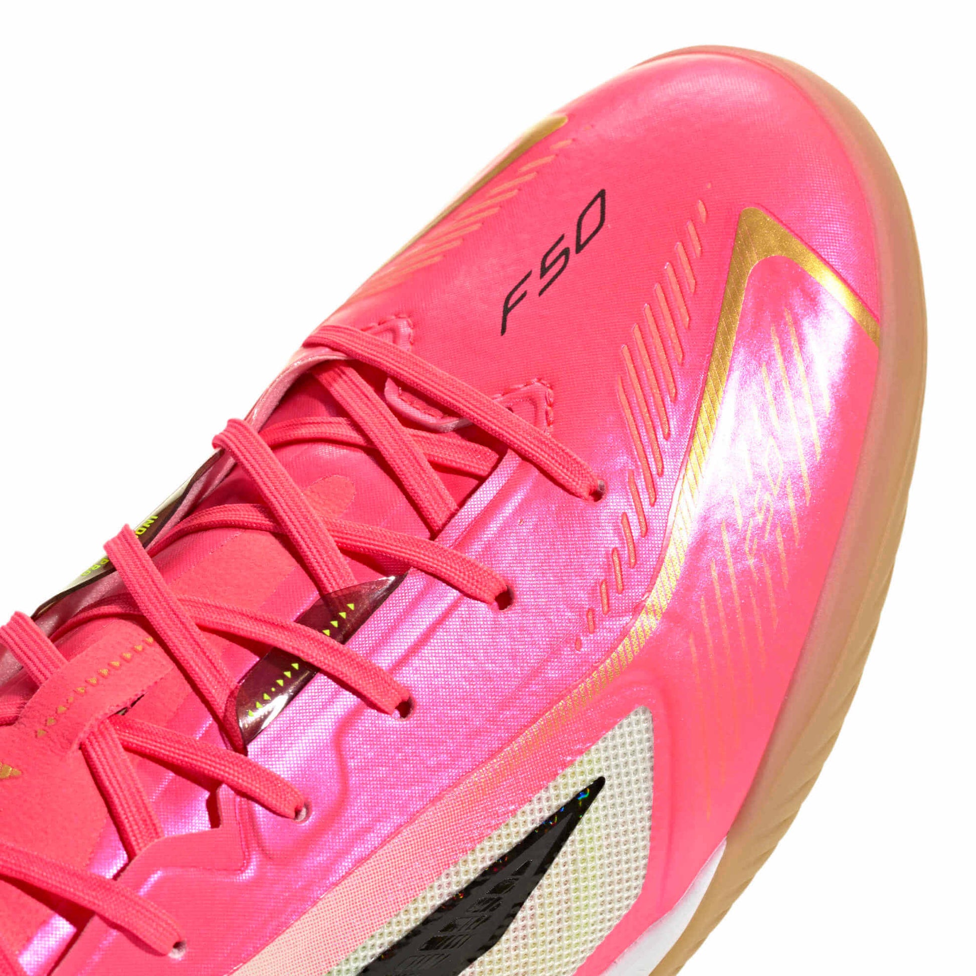 adidas F50 Hyperfast Pro Indoor Soccer Shoes - Road To Glory Pack (SP26) (Detail 1)