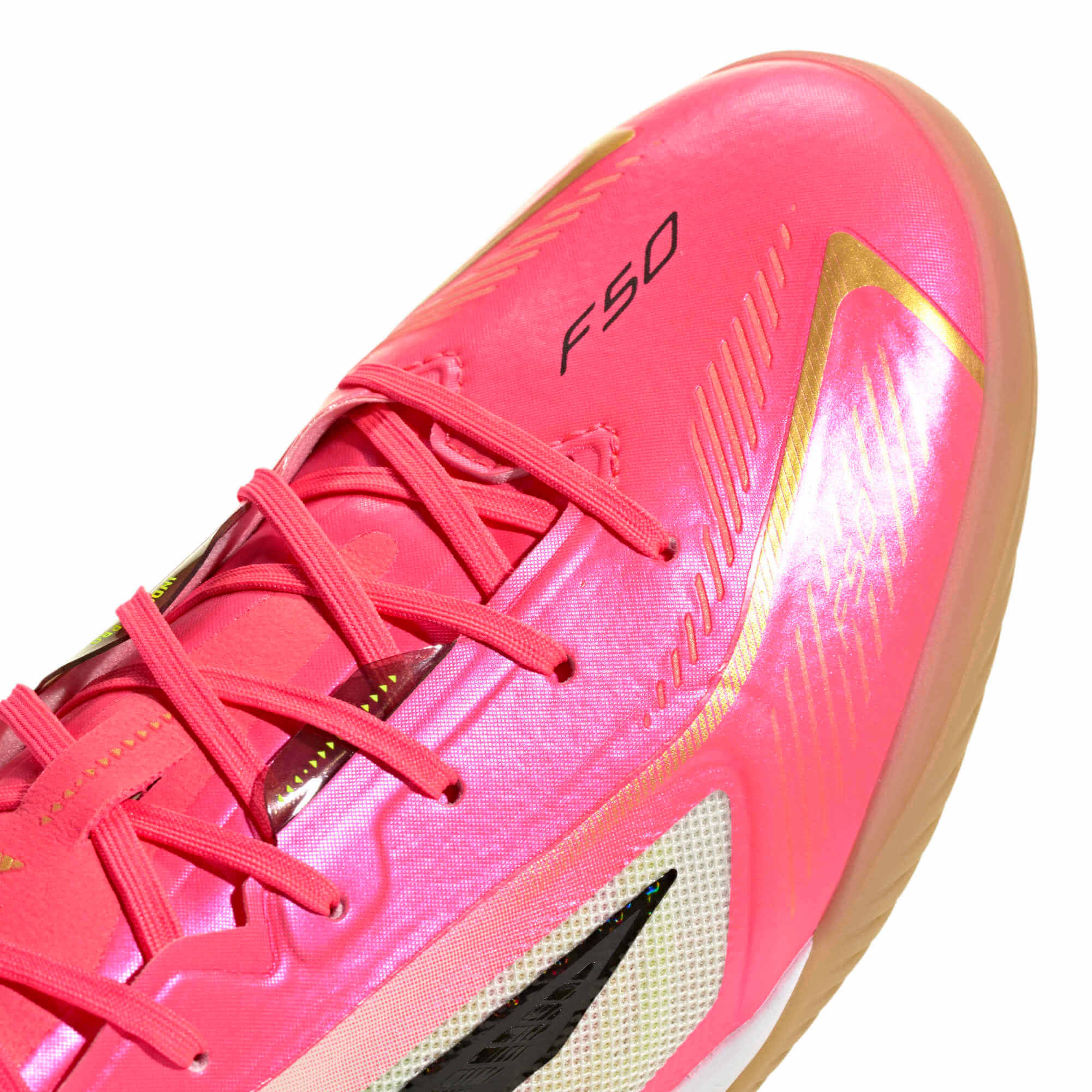 adidas F50 Hyperfast Pro Indoor Soccer Shoes - Road To Glory Pack (SP26) (Detail 1)
