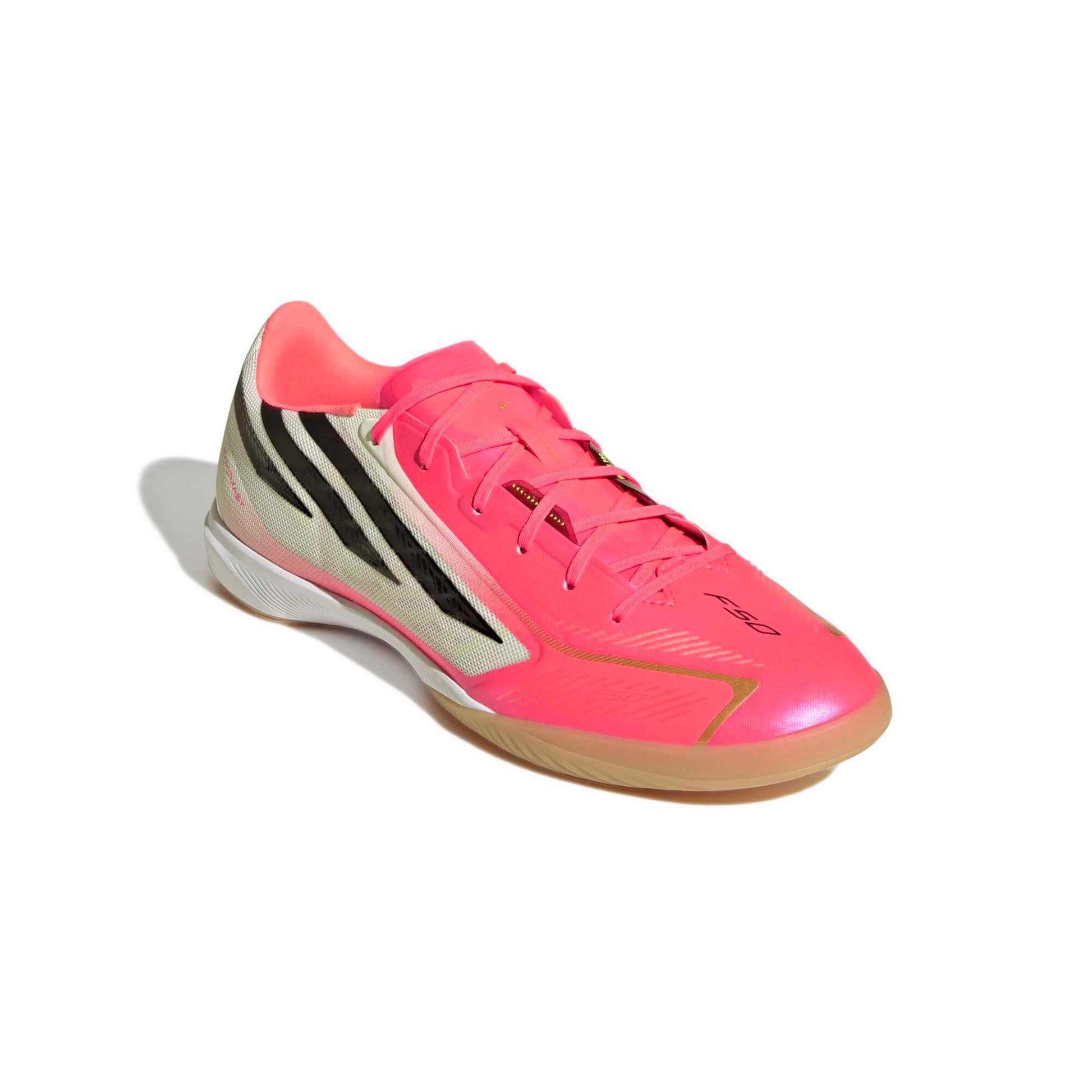 adidas F50 Hyperfast Pro Indoor Soccer Shoes - Road To Glory Pack (SP26) (Lateral - Front)
