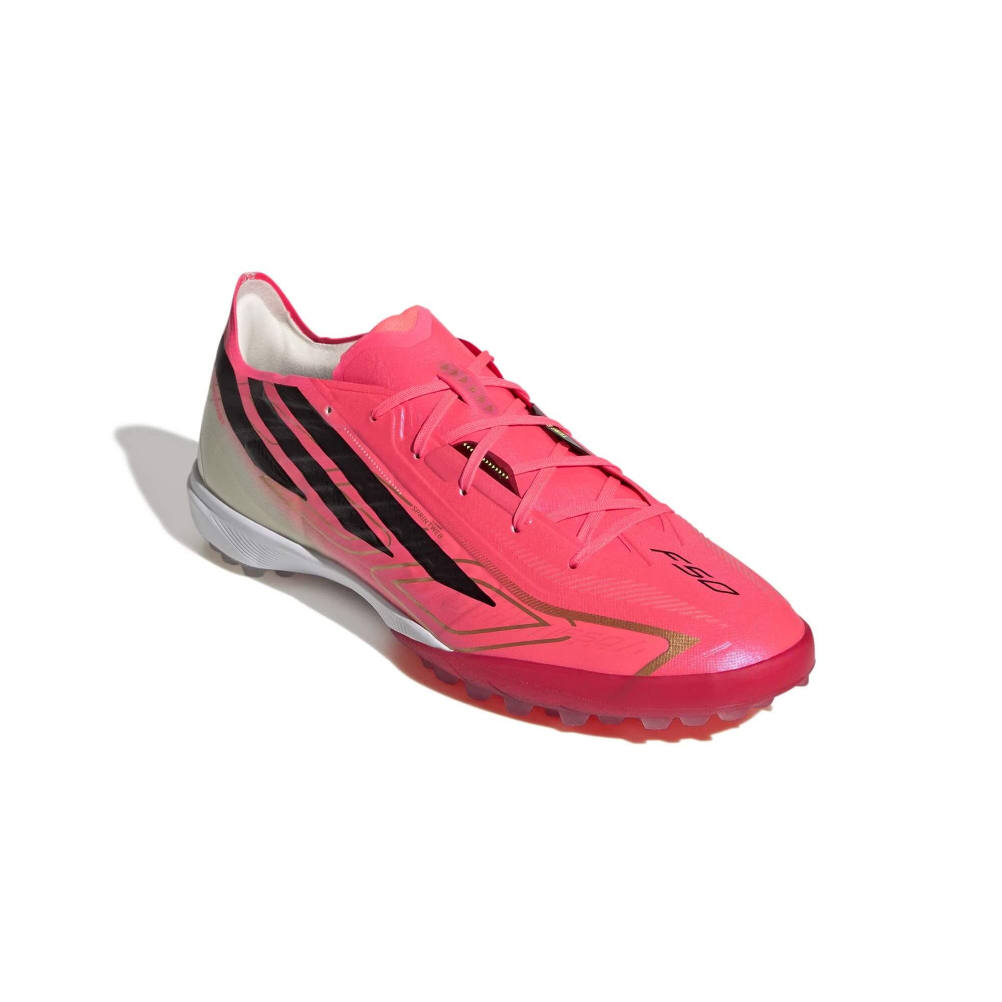 adidas F50 Hyperfast Pro Turf Soccer Shoes - Road To Glory Pack (SP26) (Lateral - Front)