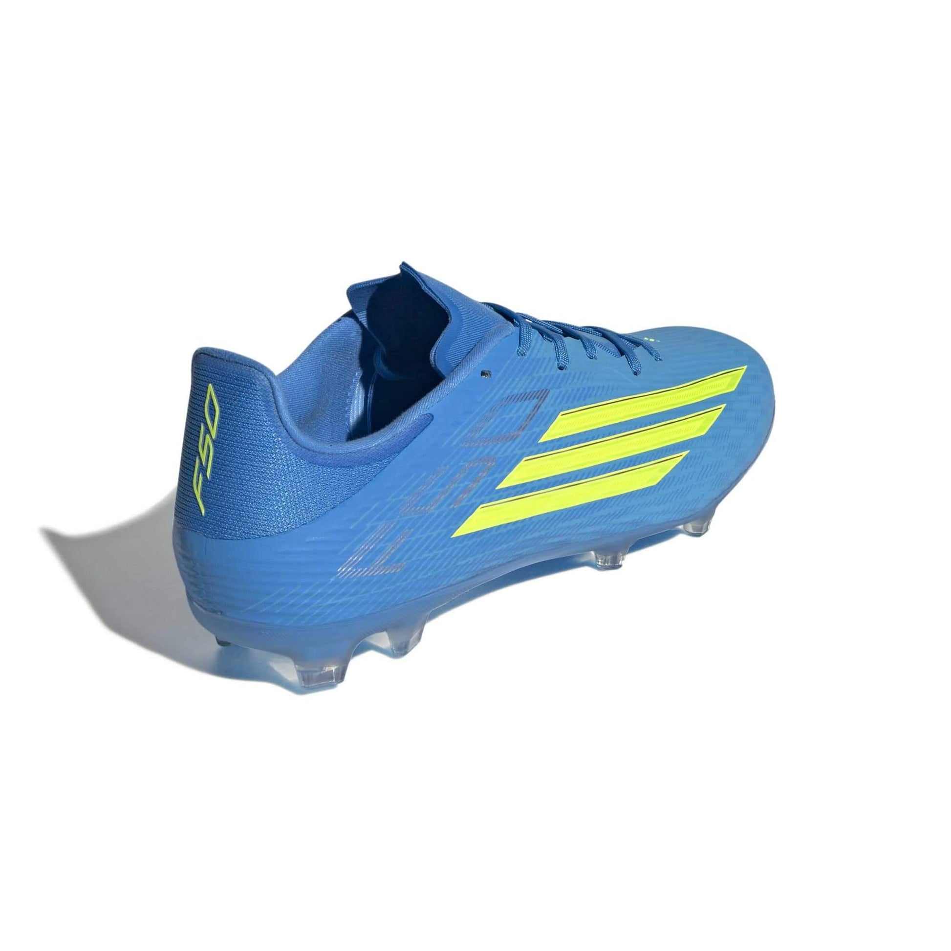 adidas F50 League Firm-Multi Ground Soccer Cleats - Ice Cold Precision Pack (SP26) (Lateral - Back)