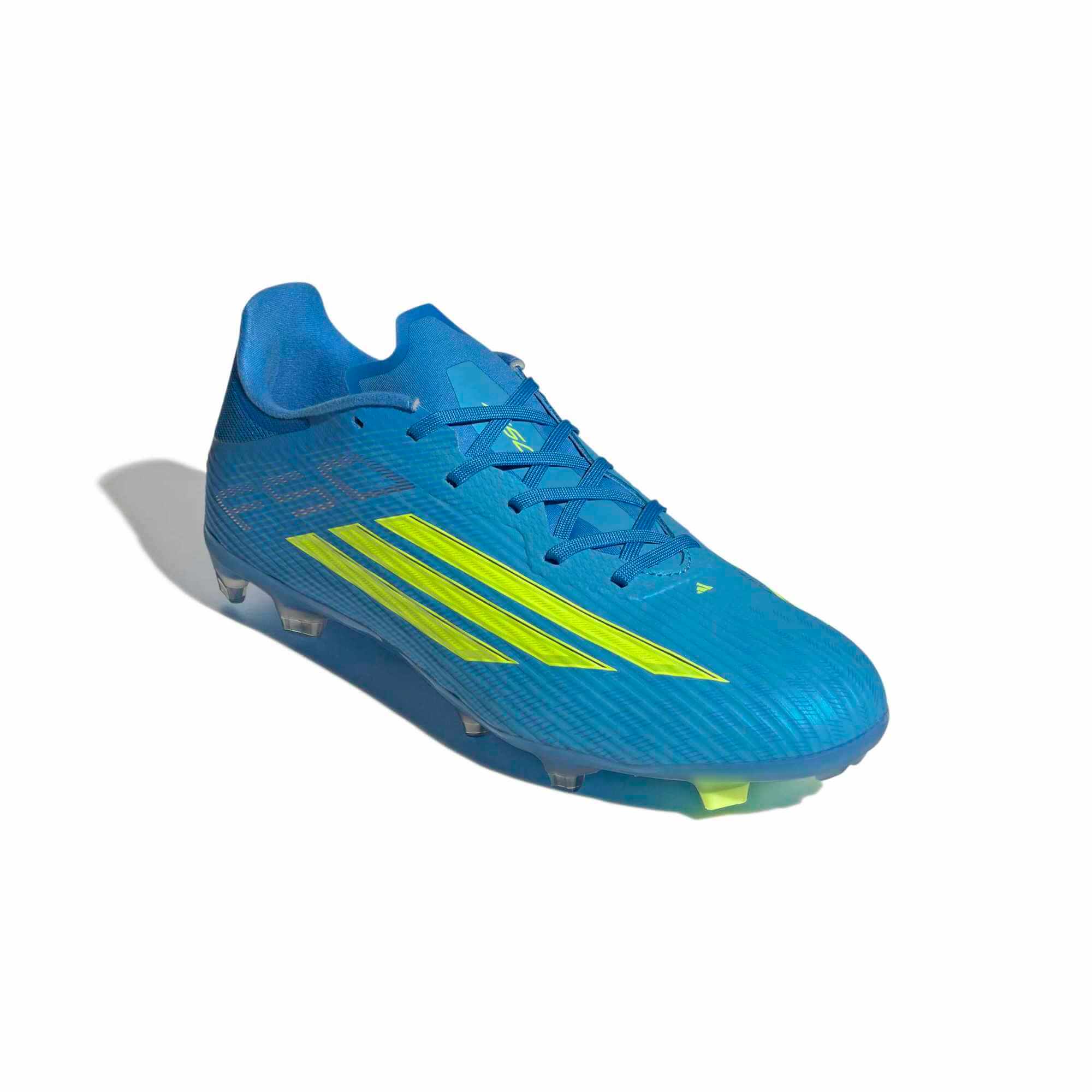 adidas F50 League Firm-Multi Ground Soccer Cleats - Ice Cold Precision Pack (SP26) (Lateral - Front)