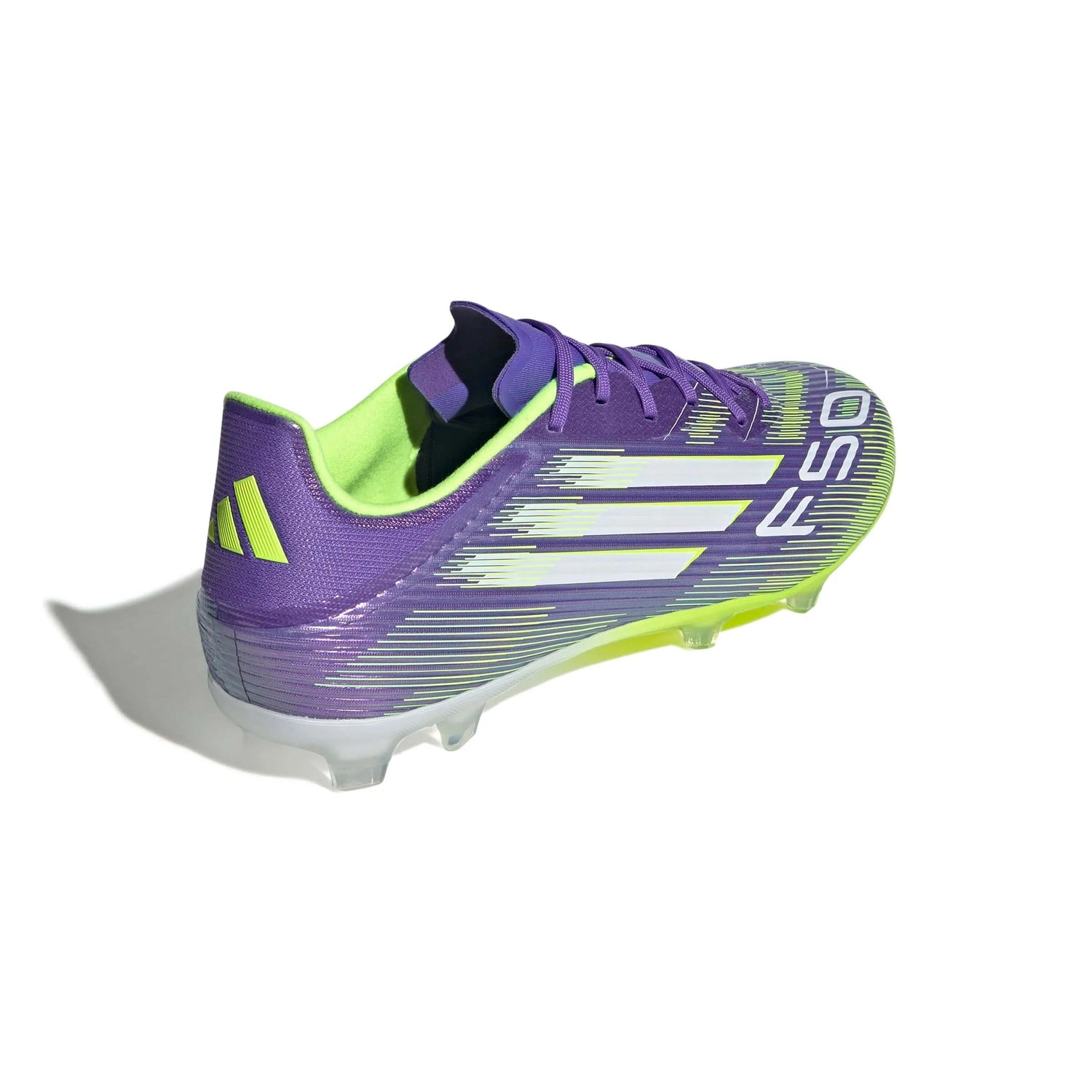 adidas F50 League Firm-Multi Ground Soccer Cleats - Radiant Blaze Pack (FA25) (Lateral - Back)
