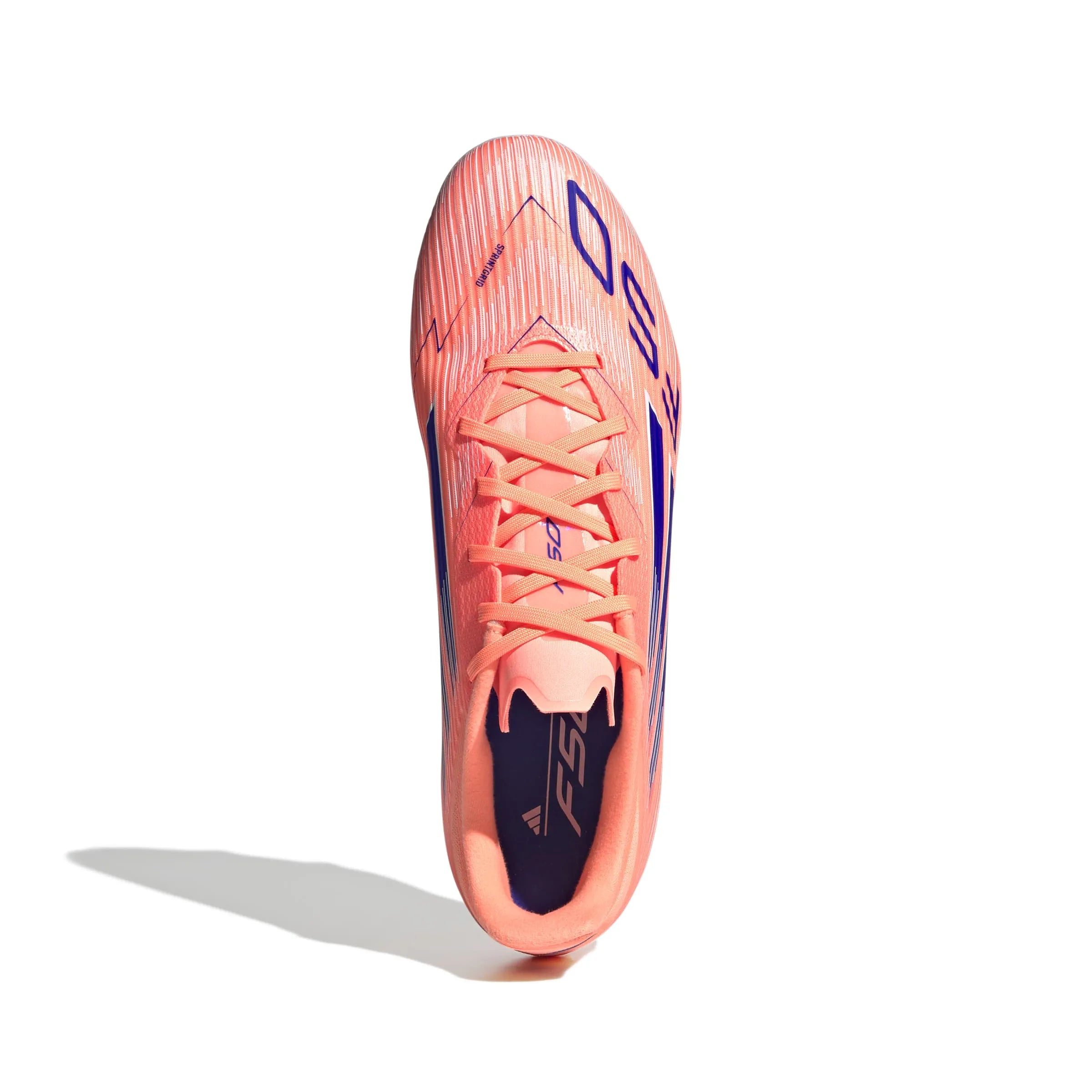 adidas F50 League Firm/Multi Ground Soccer Cleats - Coral Blaze Pack (FA25) (Top)