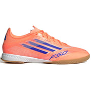 adidas F50 League Indoor Soccer Shoes - Coral Blaze Pack (FA25) (Side 1)
