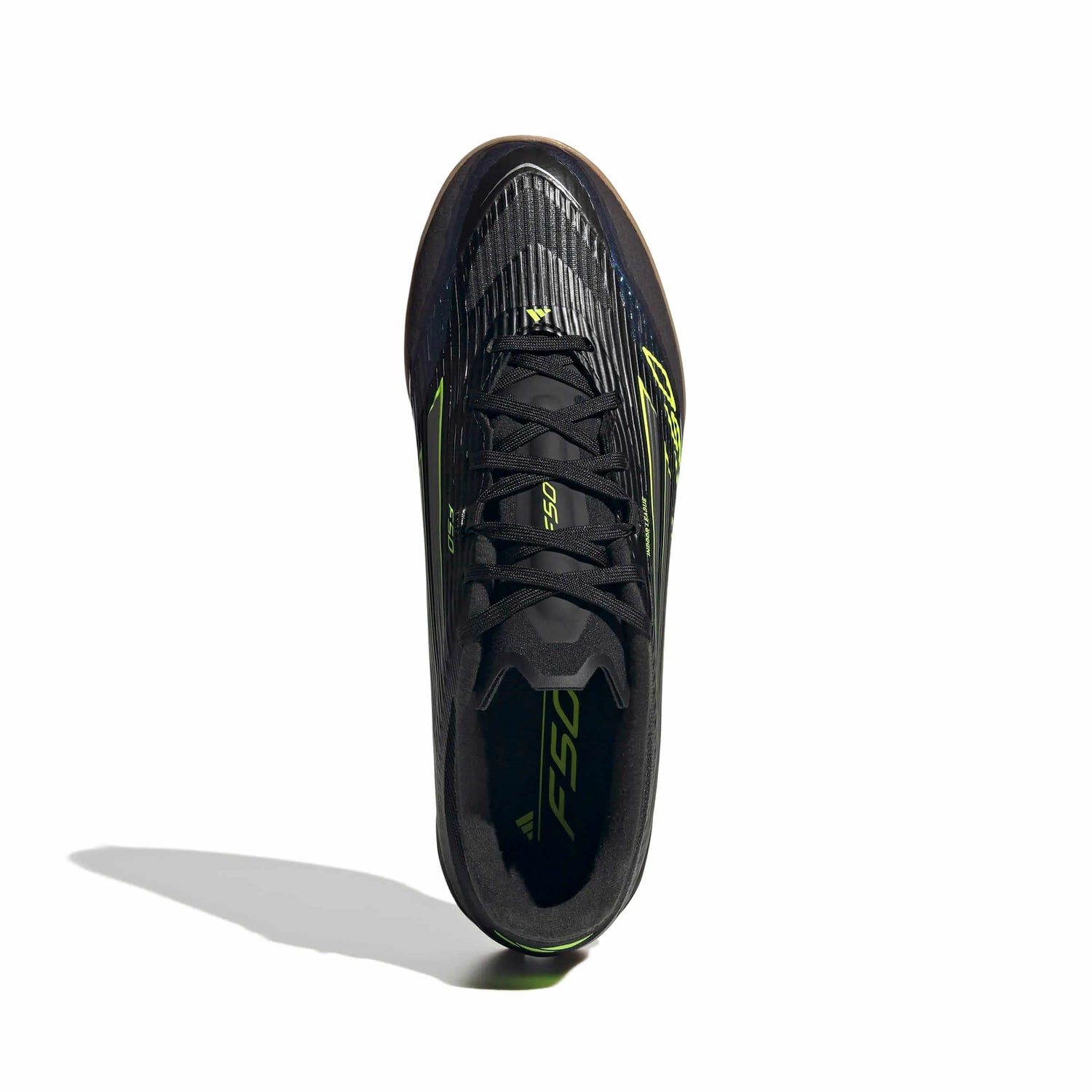 adidas F50 League Indoor Soccer Shoes - Electric Stealth Pack (FA25) (Top)