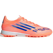 adidas F50 League Turf Soccer Shoes - Coral Blaze Pack (FA25) (Side 1)