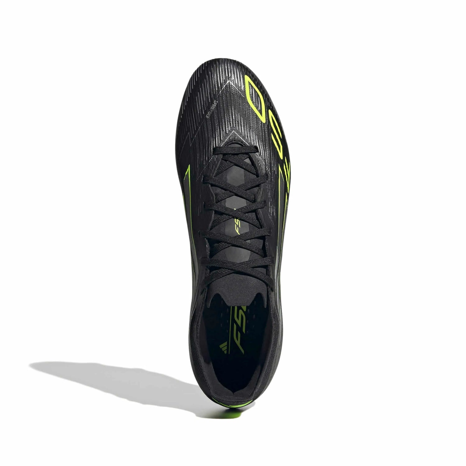 adidas F50 Pro Firm Ground Soccer Cleats - Electric Stealth Pack (FA25) (Top)