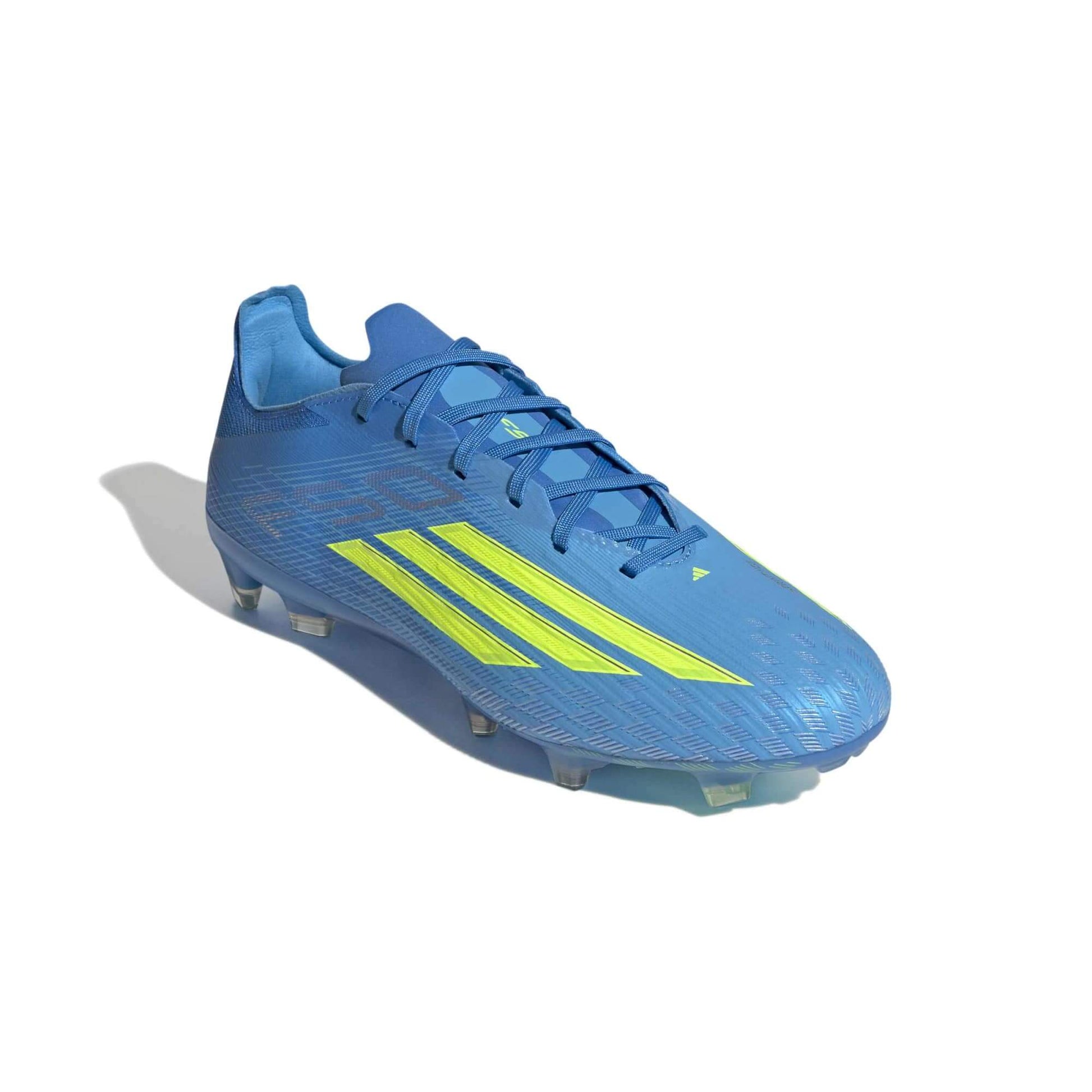 adidas F50 Pro Firm Ground Soccer Cleats - Ice Cold Precision Pack (SP26) (Lateral - Front)