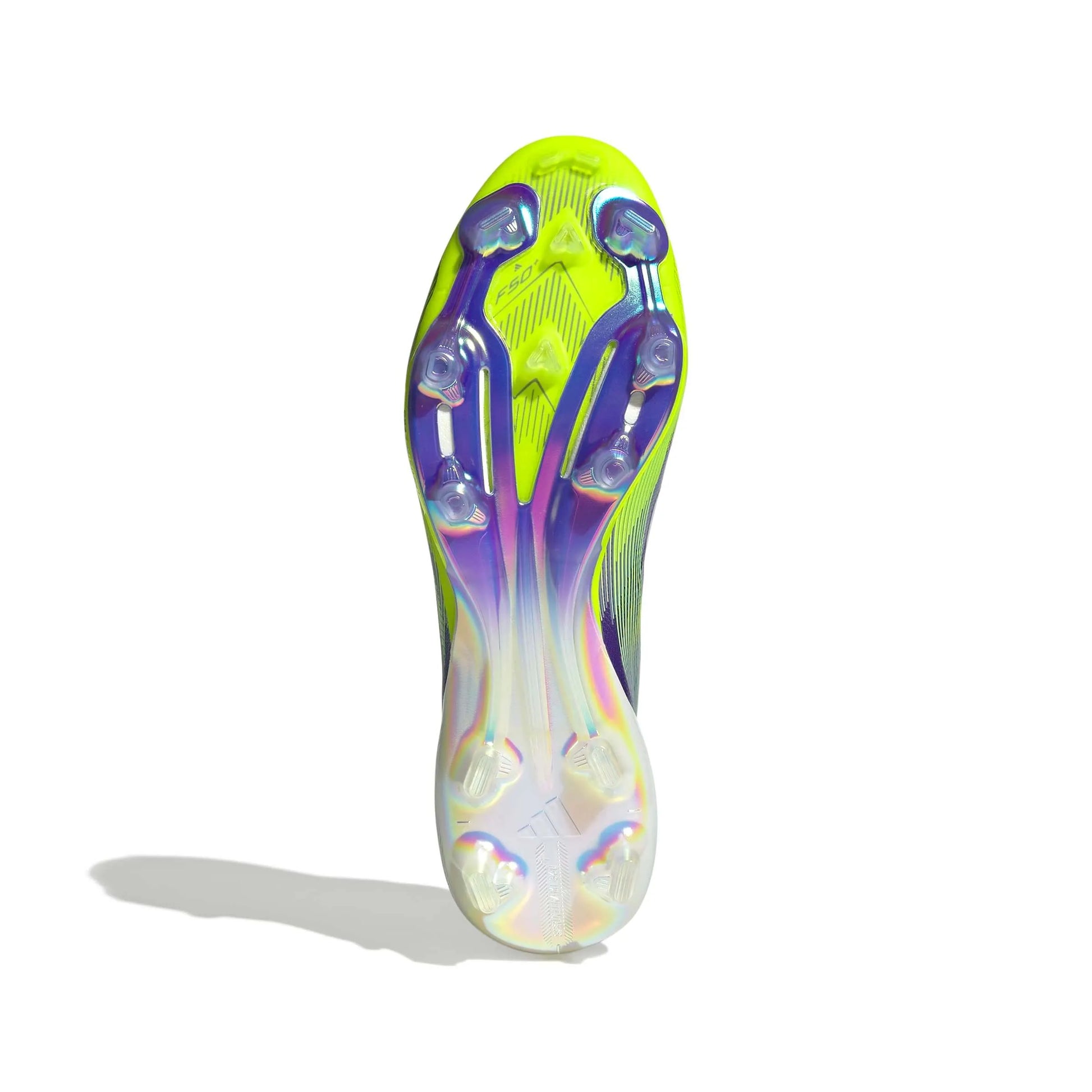 adidas F50+ Firm Ground Soccer Cleats - Radiant Blaze Pack (FA25) (Bottom)