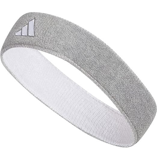 adidas Interval Reversible Headband 2.0 Grey-White (Lateral - Front)