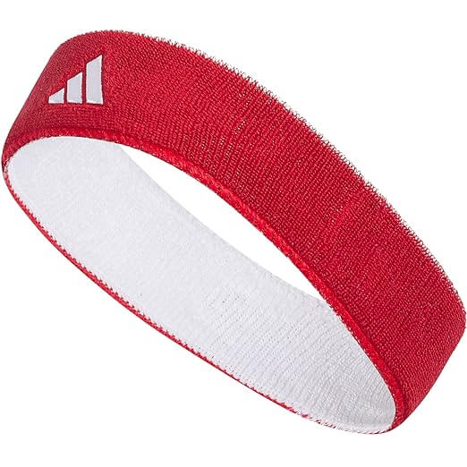 adidas Interval Reversible Headband 2.0 Red-White (Lateral - Front)