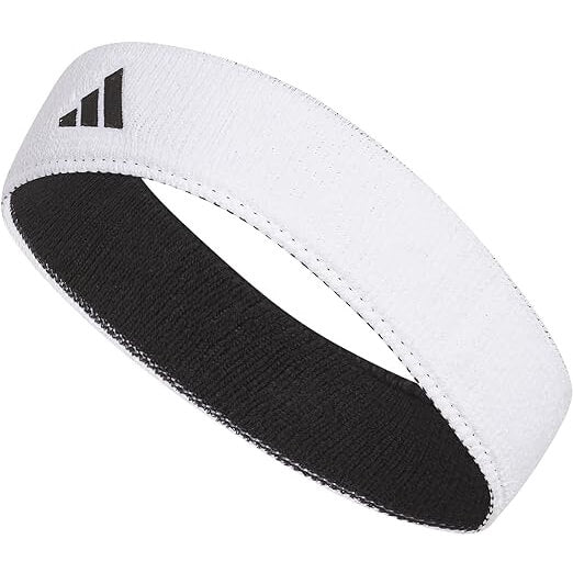 adidas Interval Reversible Headband 2.0 White-Black (Lateral - Front)