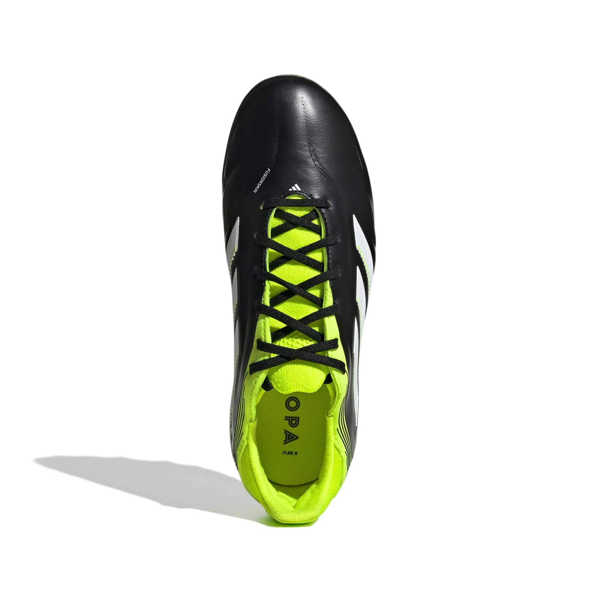 adidas JR Copa Pure III Elite Firm/Multi Ground Soccer Cleats - Radiant Blaze Pack (FA25) (Top)