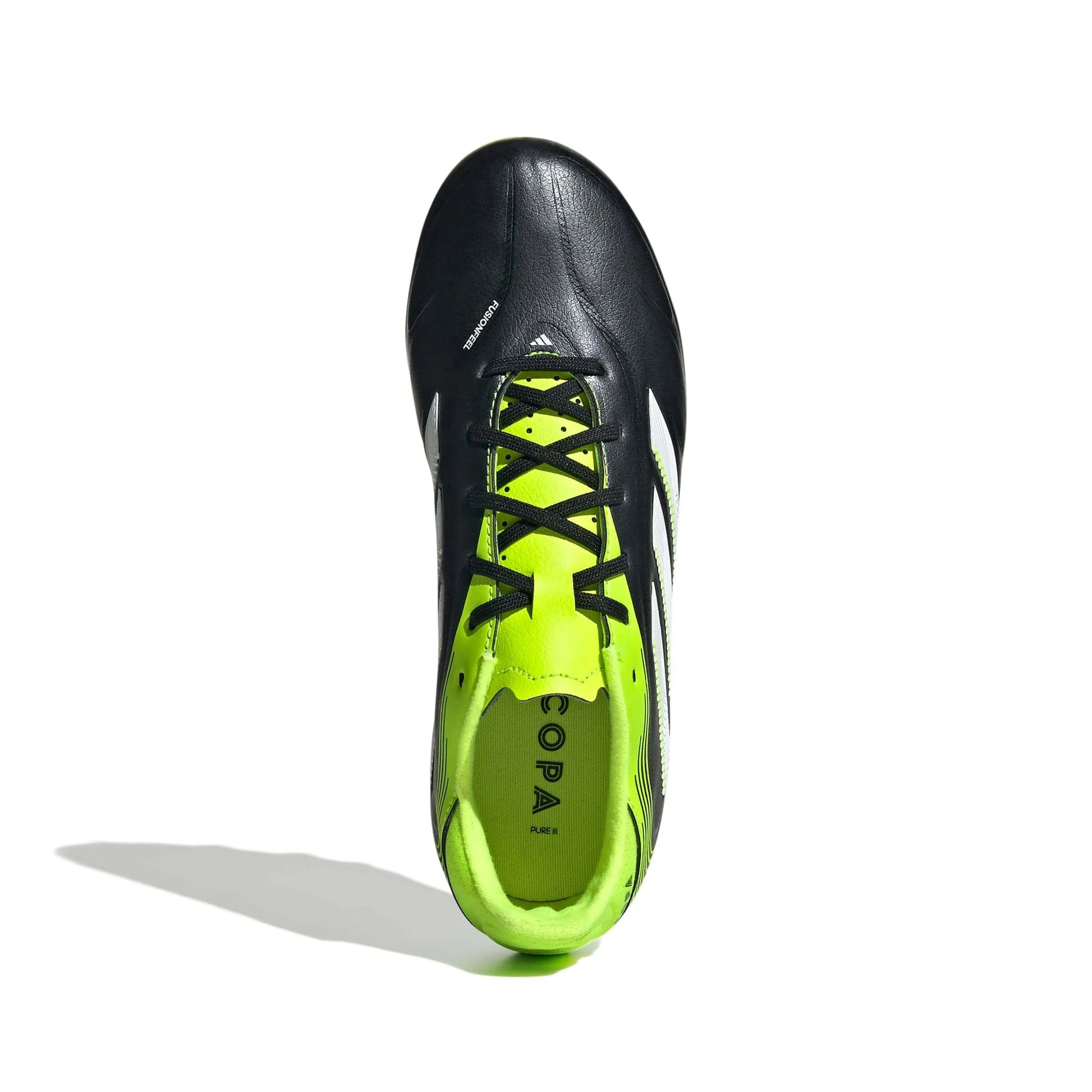 adidas JR Copa Pure III League Firm-Multi Ground Soccer Cleats - Radiant Blaze Pack (FA25) (Top)