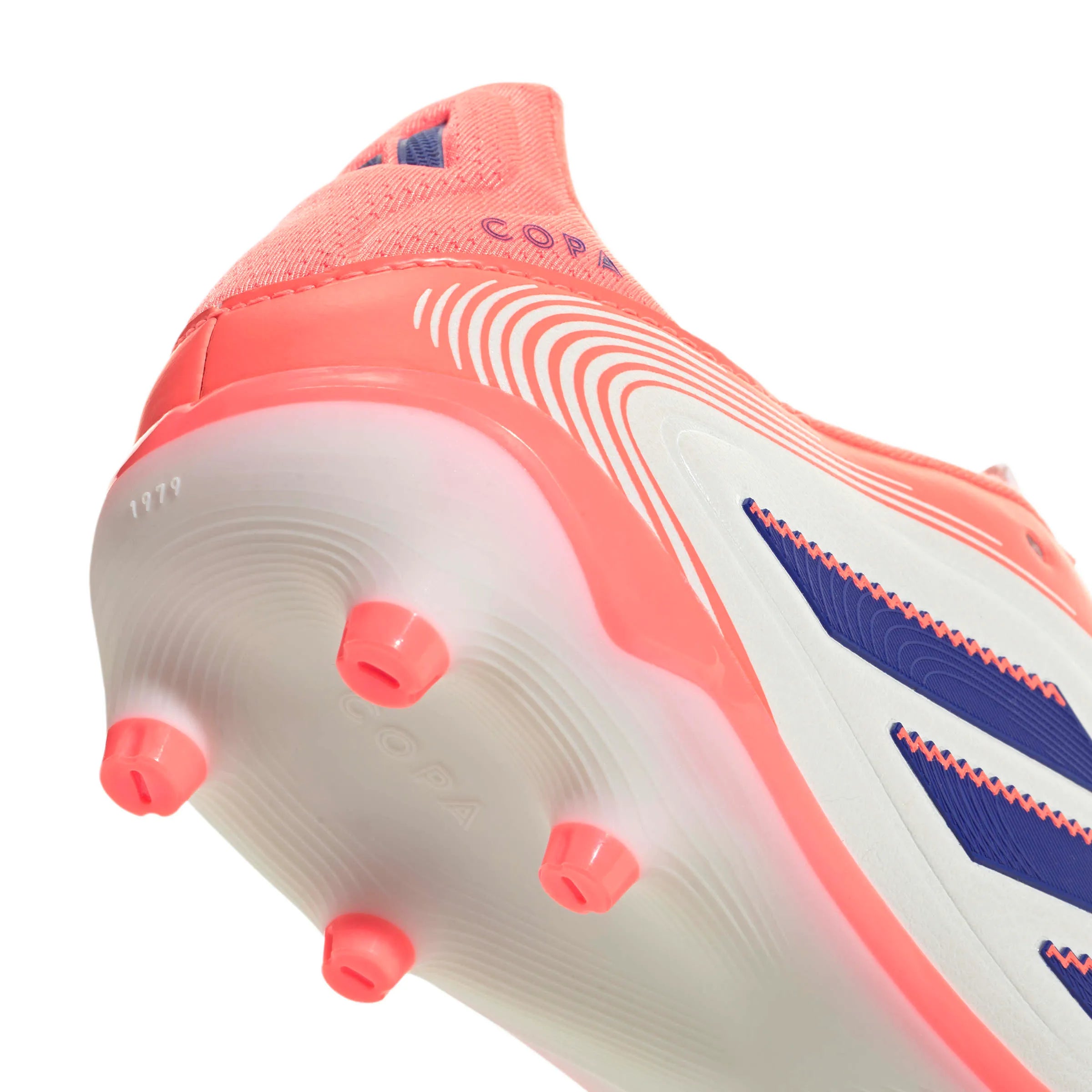 adidas JR Copa Pure III League Firm/Multi Ground Soccer Cleats - Coral Blaze Pack (FA25) (Detail 2)